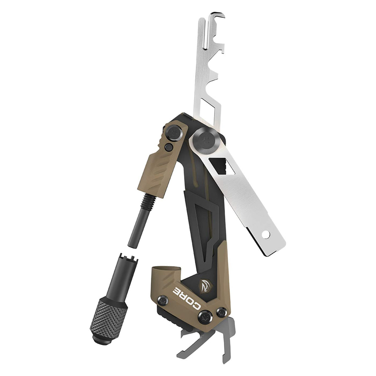 Real Avid Gun Multi Tool CORE: Tactical Rifle Tool & EDC Tools, Gun Accessories & Utility Tool Kit for Gun Maintenance, 