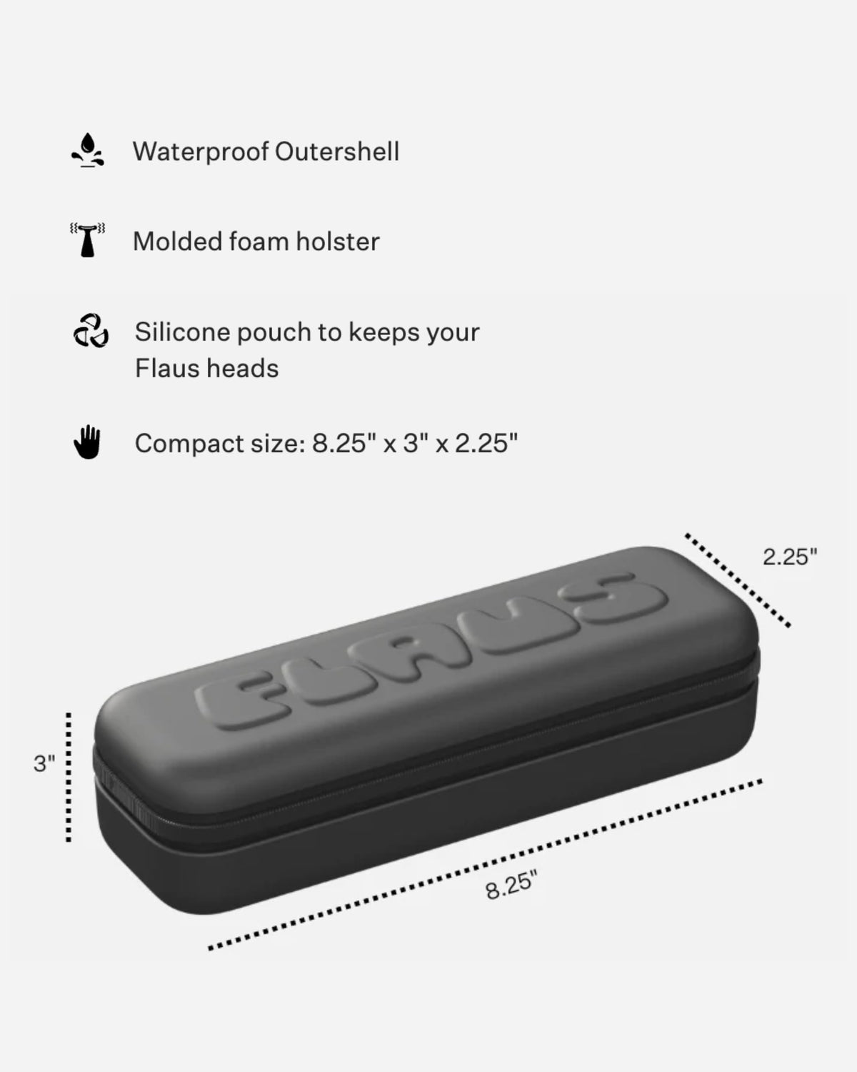 The Original Flaus Electric Flosser Travel Friendly Case - Flaus Official Imagery - 6
