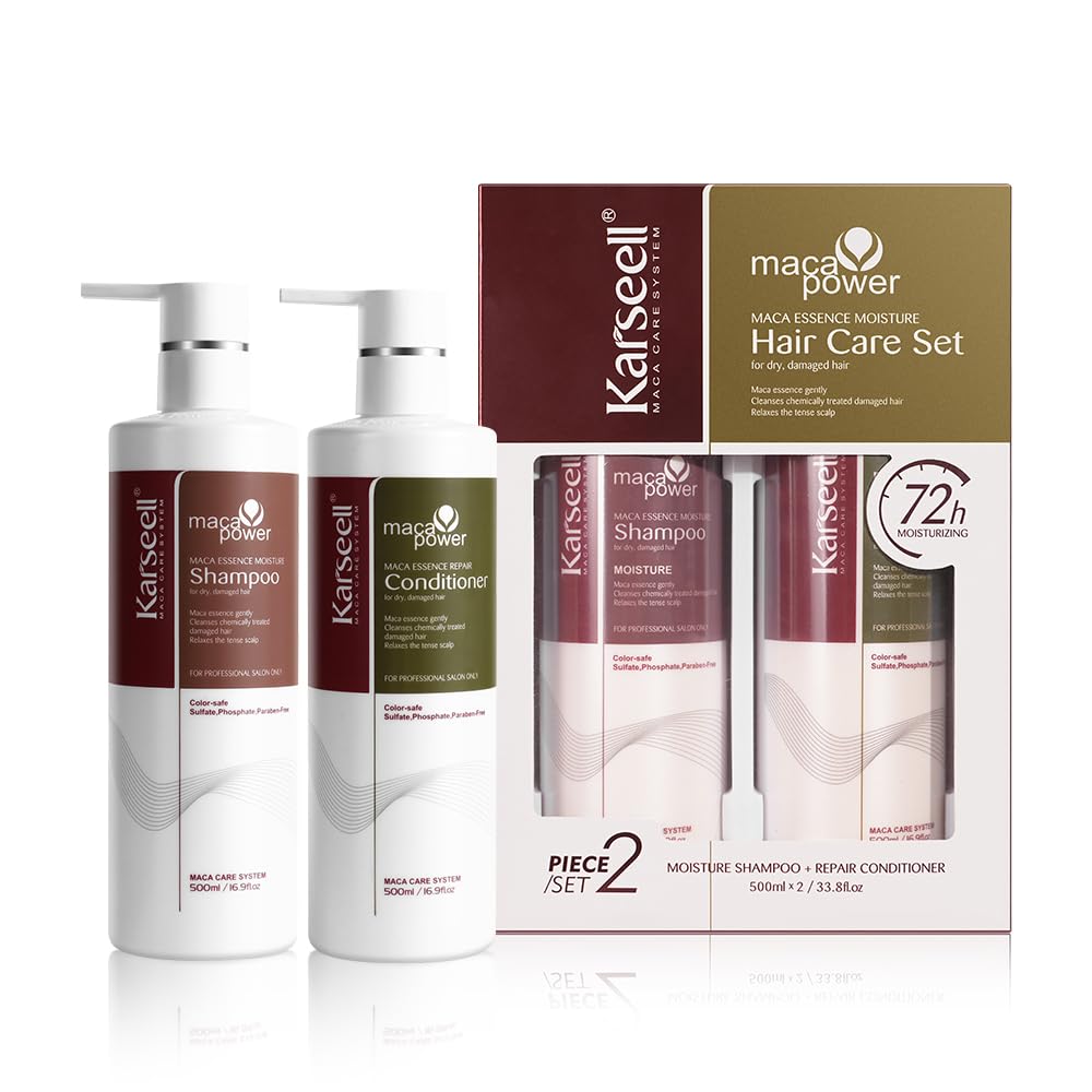 Karseell Collagen Hair Treatment Shampoo and Conditioner Set – product photo (Shampoo &amp; Conditioner Sets)