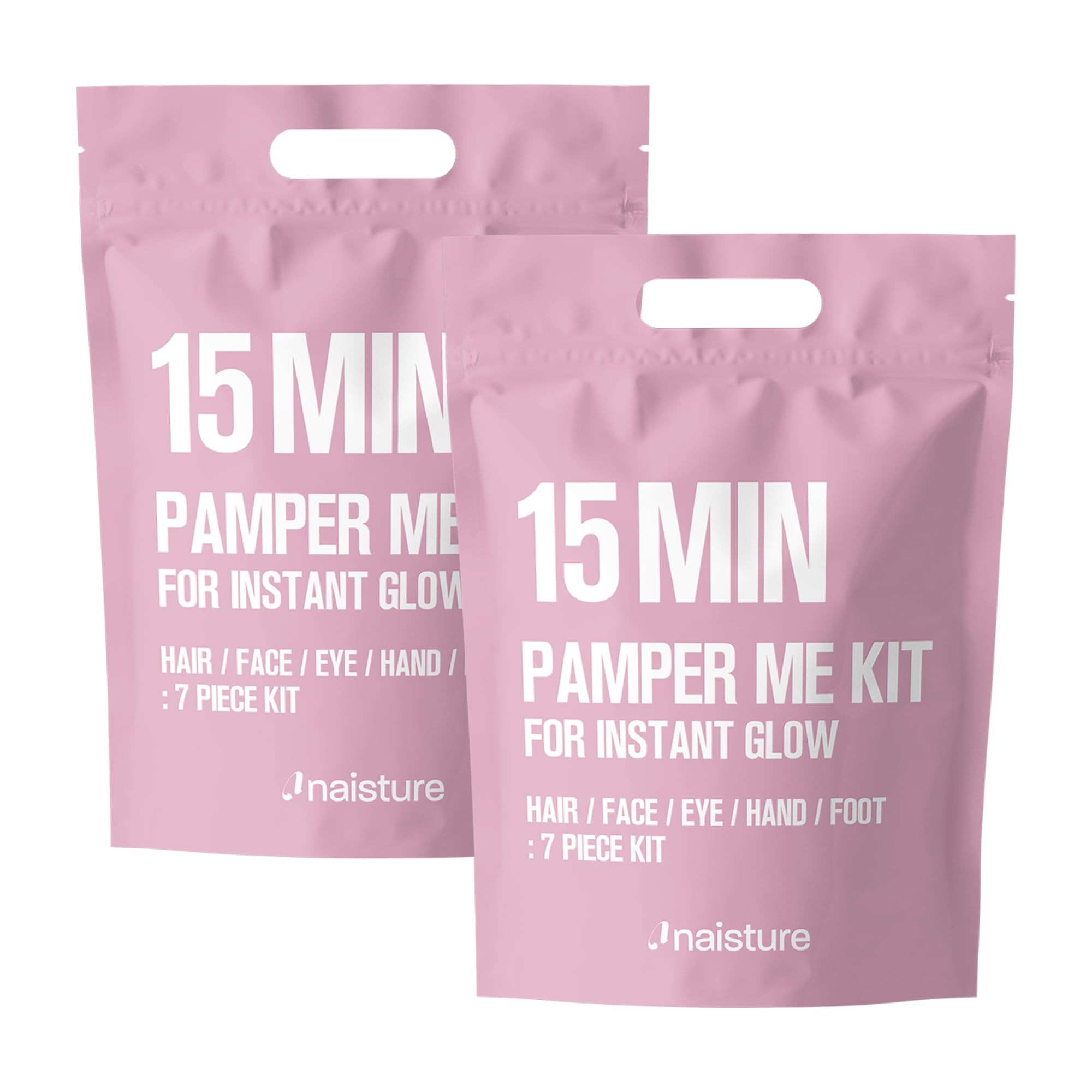 Naisture 15 Min Pamper Me Kit Duo Pack Korean Spa Skincare Gift - Product Imagery