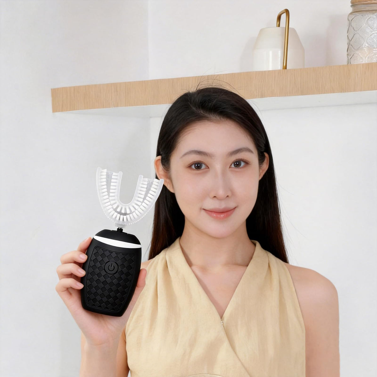 U Shaped Oscillating Ultrasonic Electric Toothbrush for - Magentak Official Imagery - 7