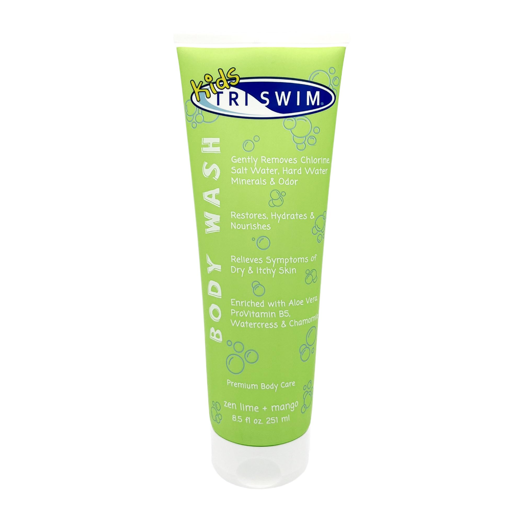 Triswim Kids Scented Body Wash After Swimmer Skincare, Chlorine - Product Imagery