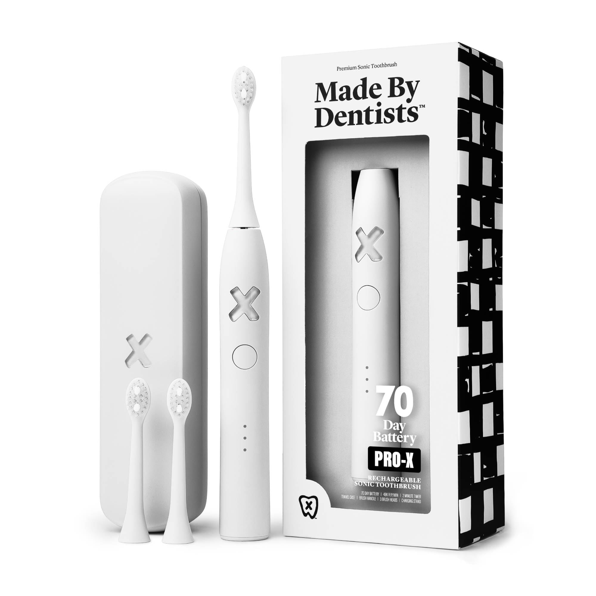 Made by Dentists PRO‑X Sonic Electric Toothbrush for Adults – - Product Imagery