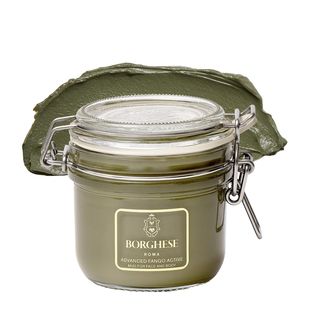 Borghese Advanced Fango Active Mud for Face and Body - Clay Mask, 7.5 oz – product photo (Masks)