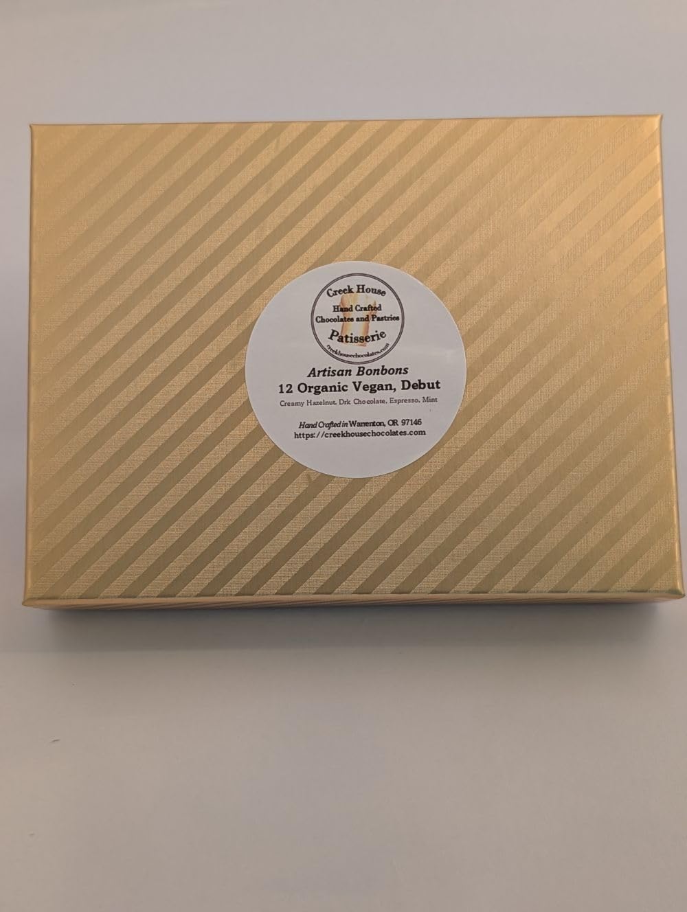 Organic Vegan Chocolate Bonbons 12 Piece Debut Collection by - Creek House Patisserie Official Imagery - 5