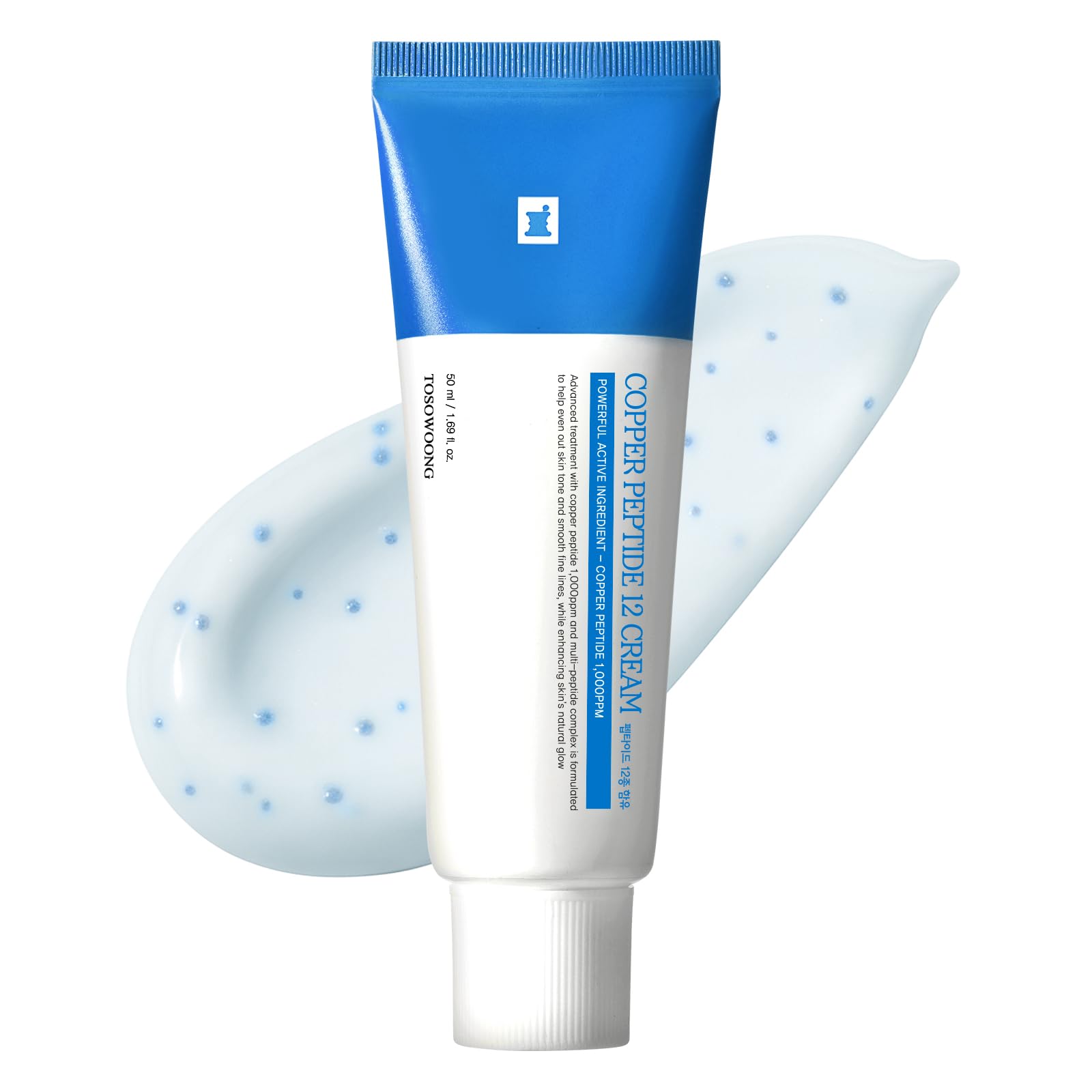 TOSOWOONG Copper Peptide 12 Cream, Anti-Aging for Fine Lines, - Product Imagery