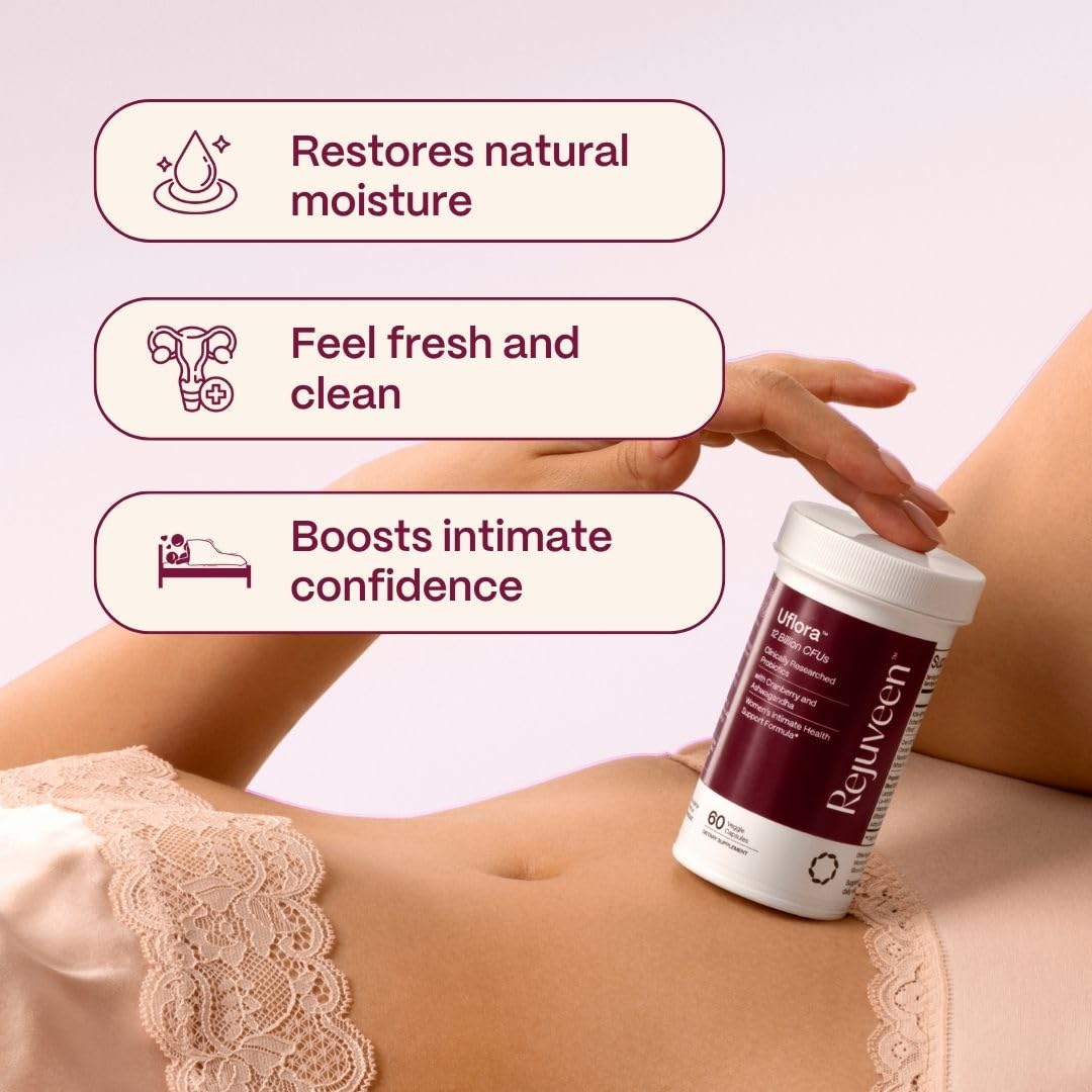 Uflora Vaginal Probiotics - Rejuveen Official Imagery - 4