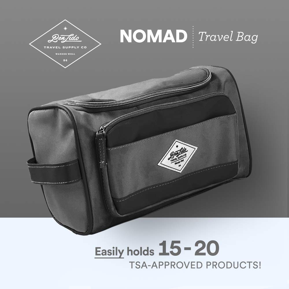 Convenience Kits International Men's Premium 15-Piece Kit wth Travel Size TSA Compliant Essentials, Featuring: Head & Sh