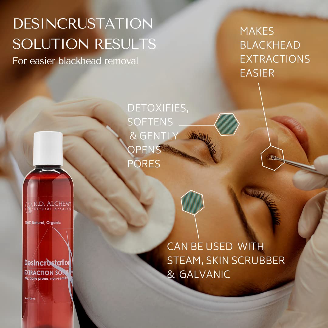R.D. ALCHEMY RD Alchemy - Desincrustation Solution/Scaling Fluid Blackhead Remover - Professional Skincare for Smooth Ex