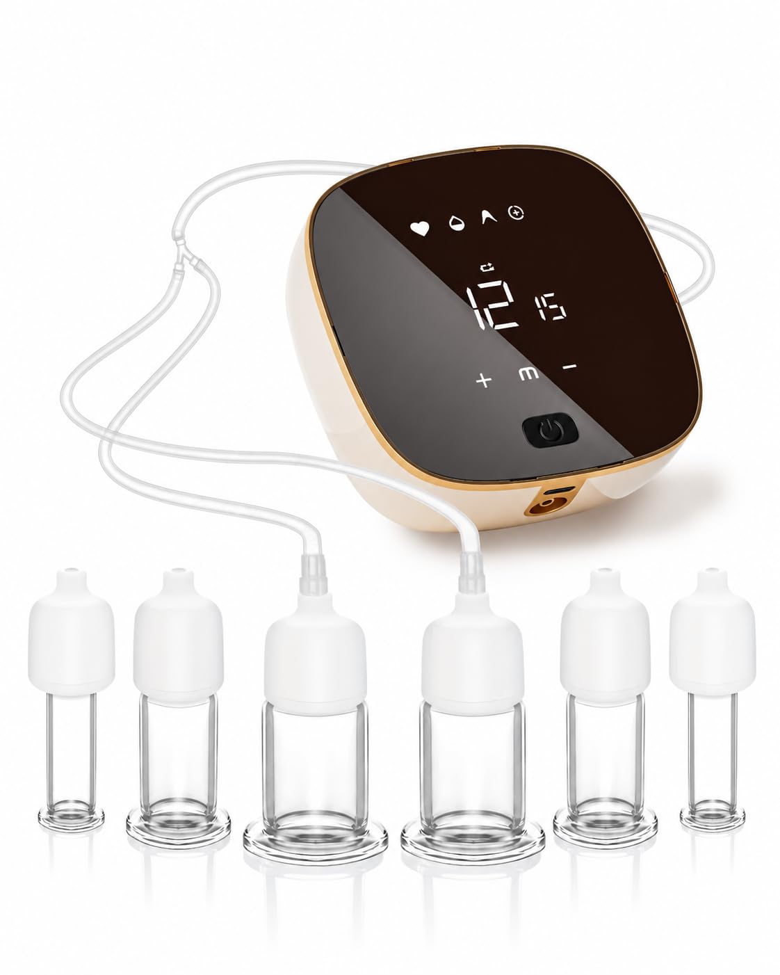 Drizzlen Electric Facial Cupping Set ,Face Cupping Device with 4 Modes & 12 Gears – product photo (Facial Kits)