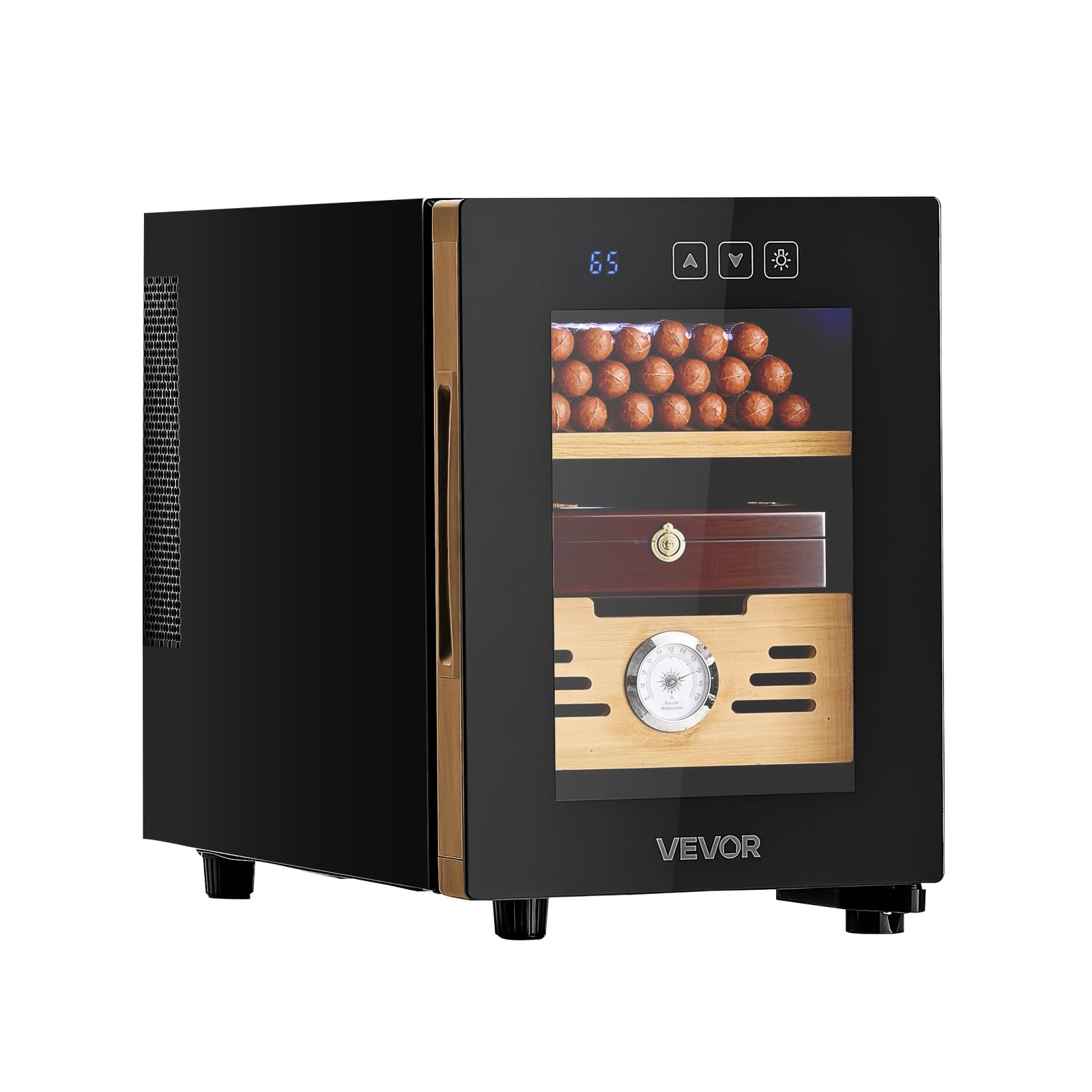 VEVOR Electric Humidor, 16L, 100 Counts Electric Cigar Humidor - Product Imagery