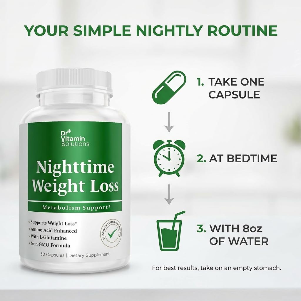 Nighttime Fat Burner – Sleep, Burn & Recover | 30 Caps