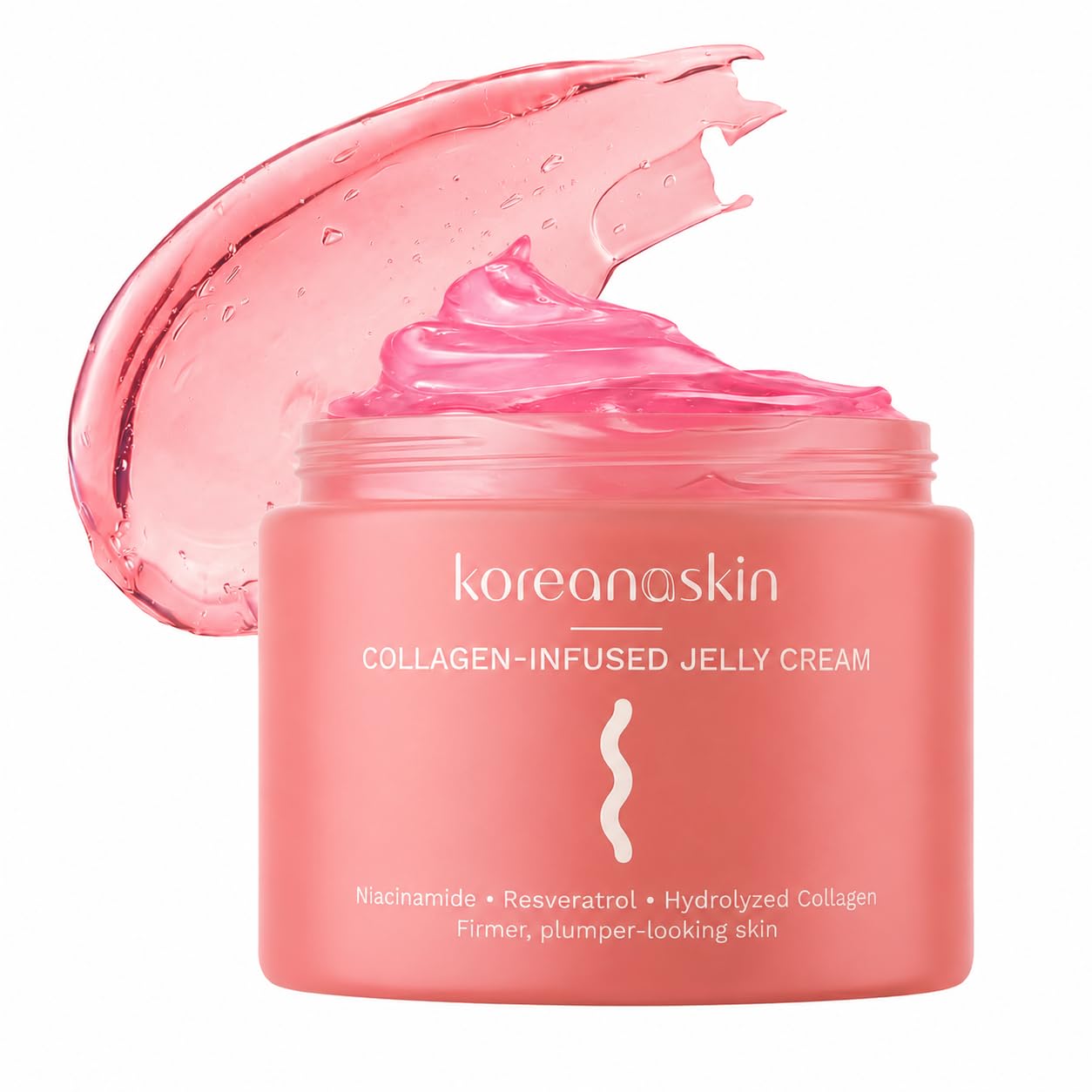Collagen Jelly Cream - Hydrating Facial Moisturizer & Firming - Product Imagery
