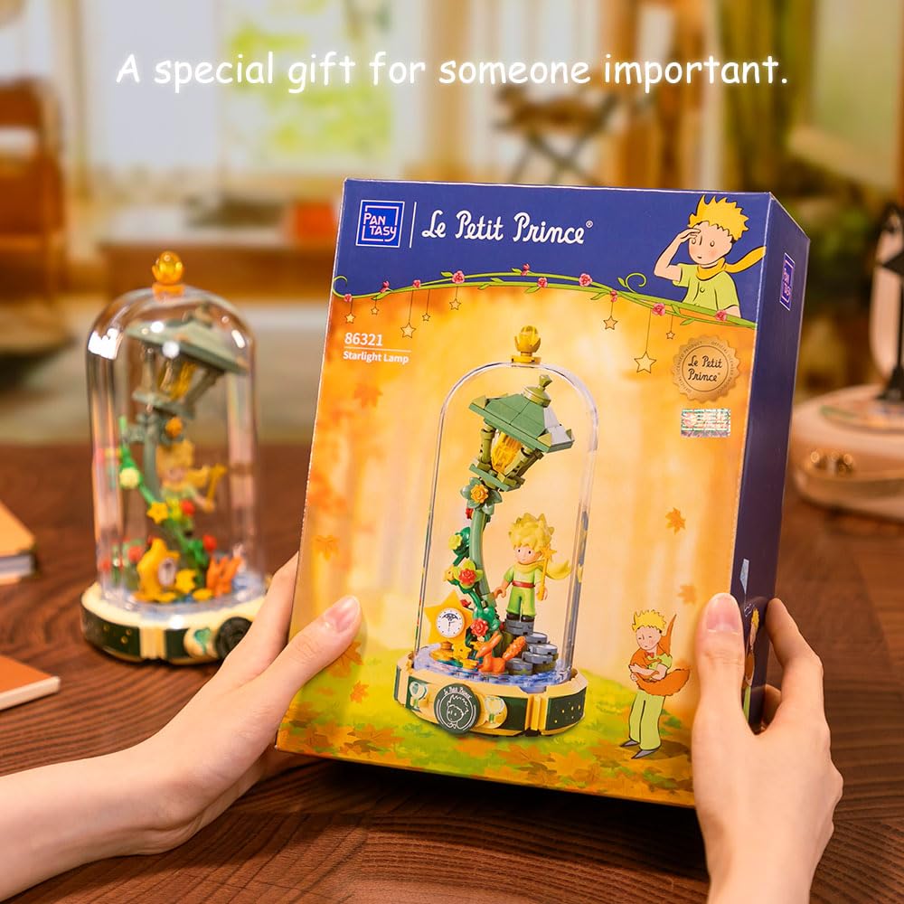 PANTASY Le Petit Prince Starlight Lamp Building Set for Adults – alternate angle
