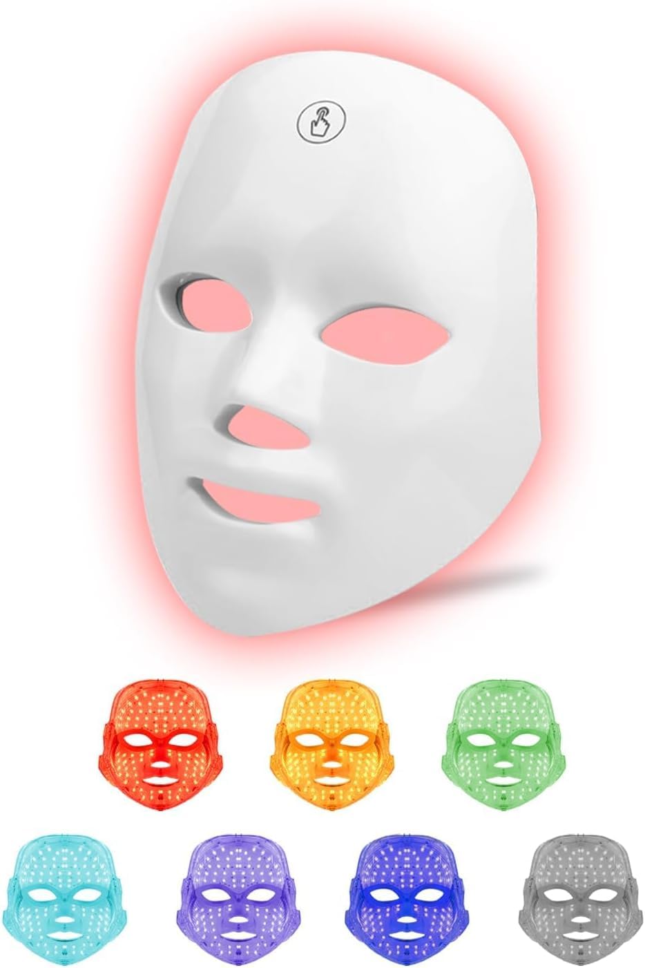 MIBIITTY Beauty Led Mask, Led Face Mask Light Therapy