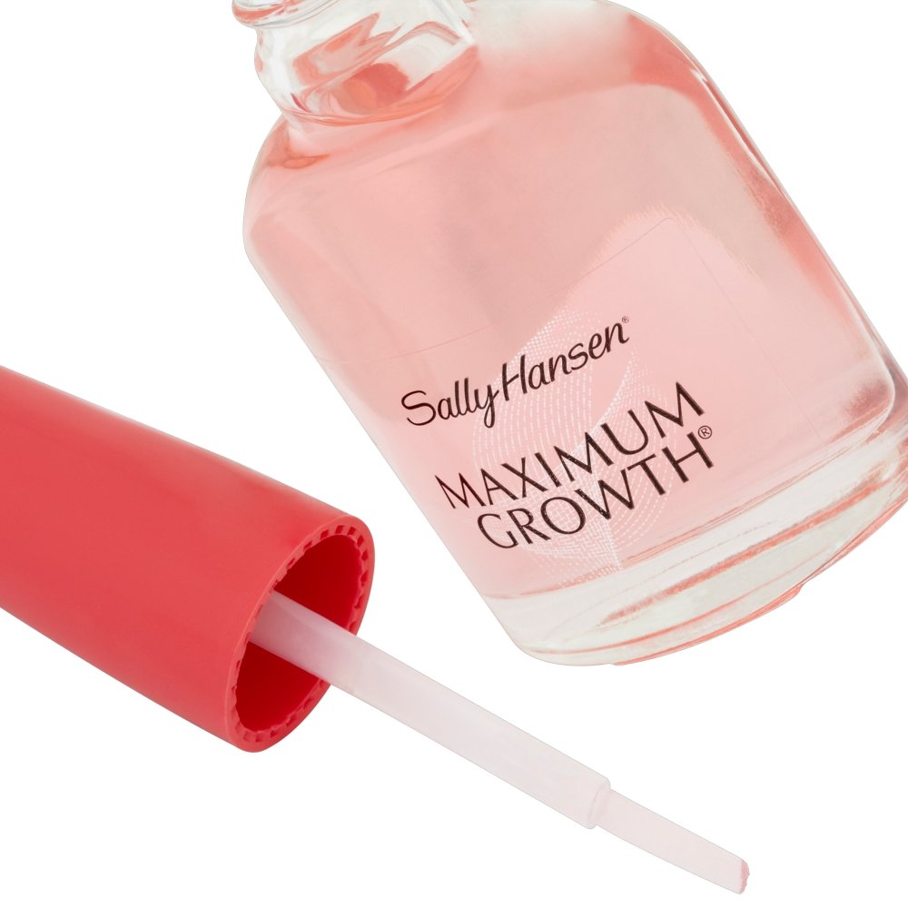 Sally Hansen Nail Treatment Maximum Growth® Nail Strengthener | Base Coat & Nail Protectant | Triple Protein & Silk Formula for Strong, Healthy Nails