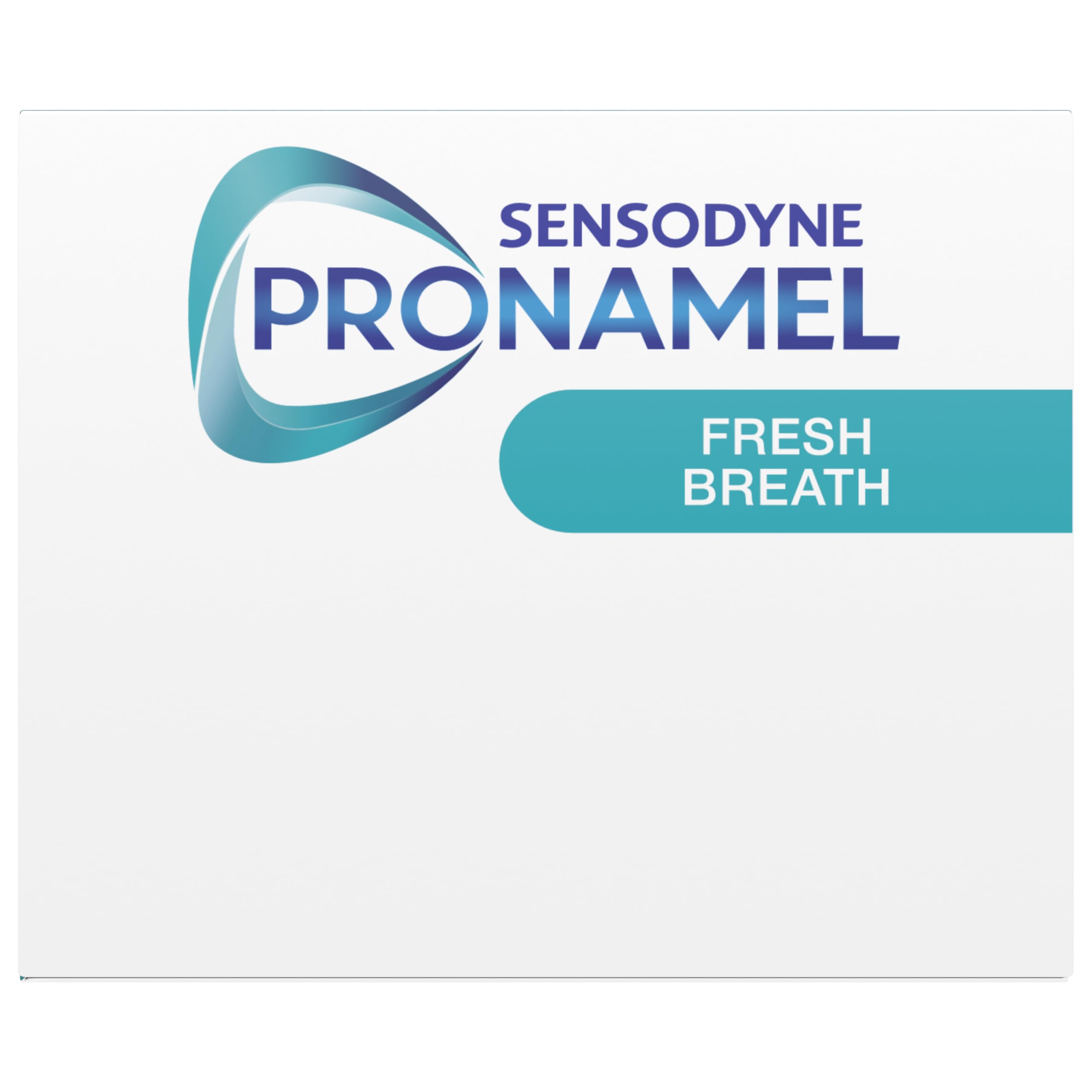 Sensodyne Pronamel Fresh Breath Enamel Toothpaste for Sensitive Teeth and Cavity Protection, Fresh Wave - 4 oz (4 Pack)