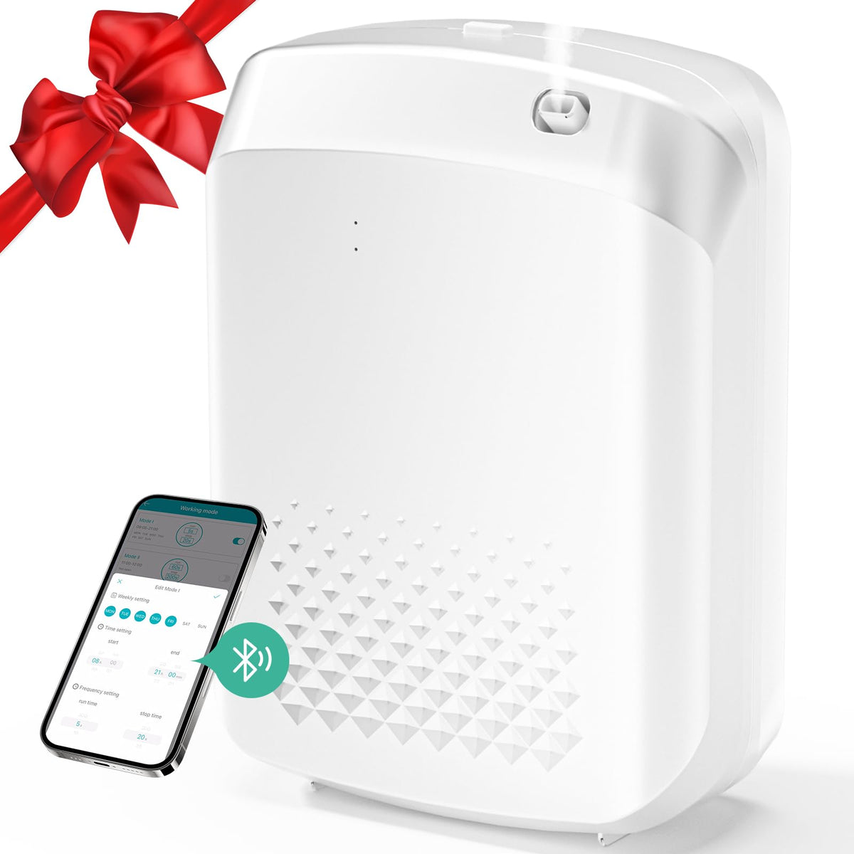 Meifuly Smart Waterless Diffuser Air Machine, Scent Diffuser with Smart Cold Air Tech, 400ML Capacity and 1500 Sq Ft Cov