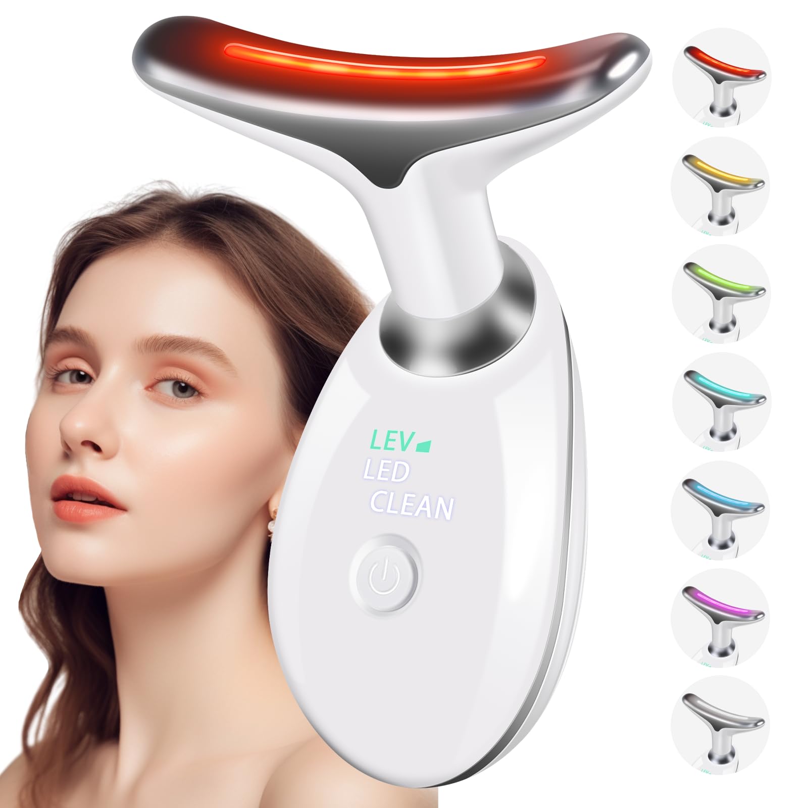 3 in 1 Face 𝖲cuIpting Tool, 7 Color Mode, Facial Massager for - Product Imagery