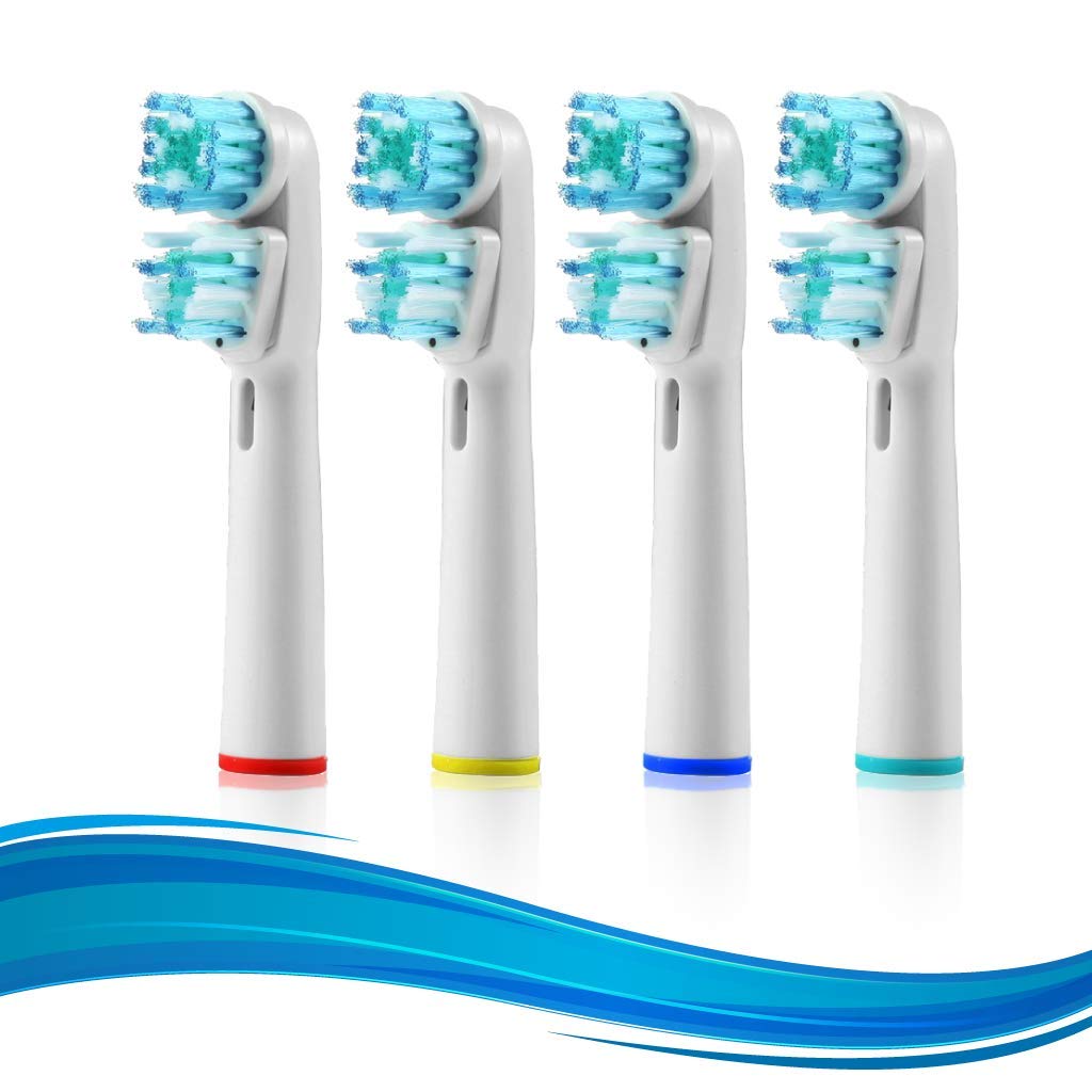 Replacement Brush Heads Compatible with Electric Brushes– Dual - Product Imagery