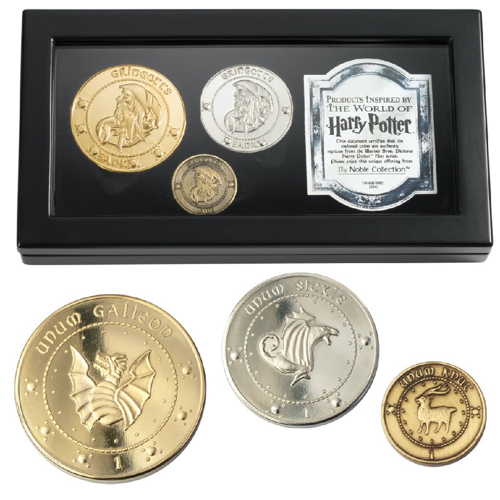 The Noble Collection The Gringotts Bank Coin Collection – product photo