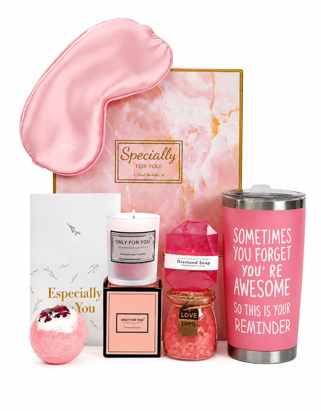 Luxury Self Care Spa Gift Box Includes Gift Bag - Premium Selection Official Imagery - 3