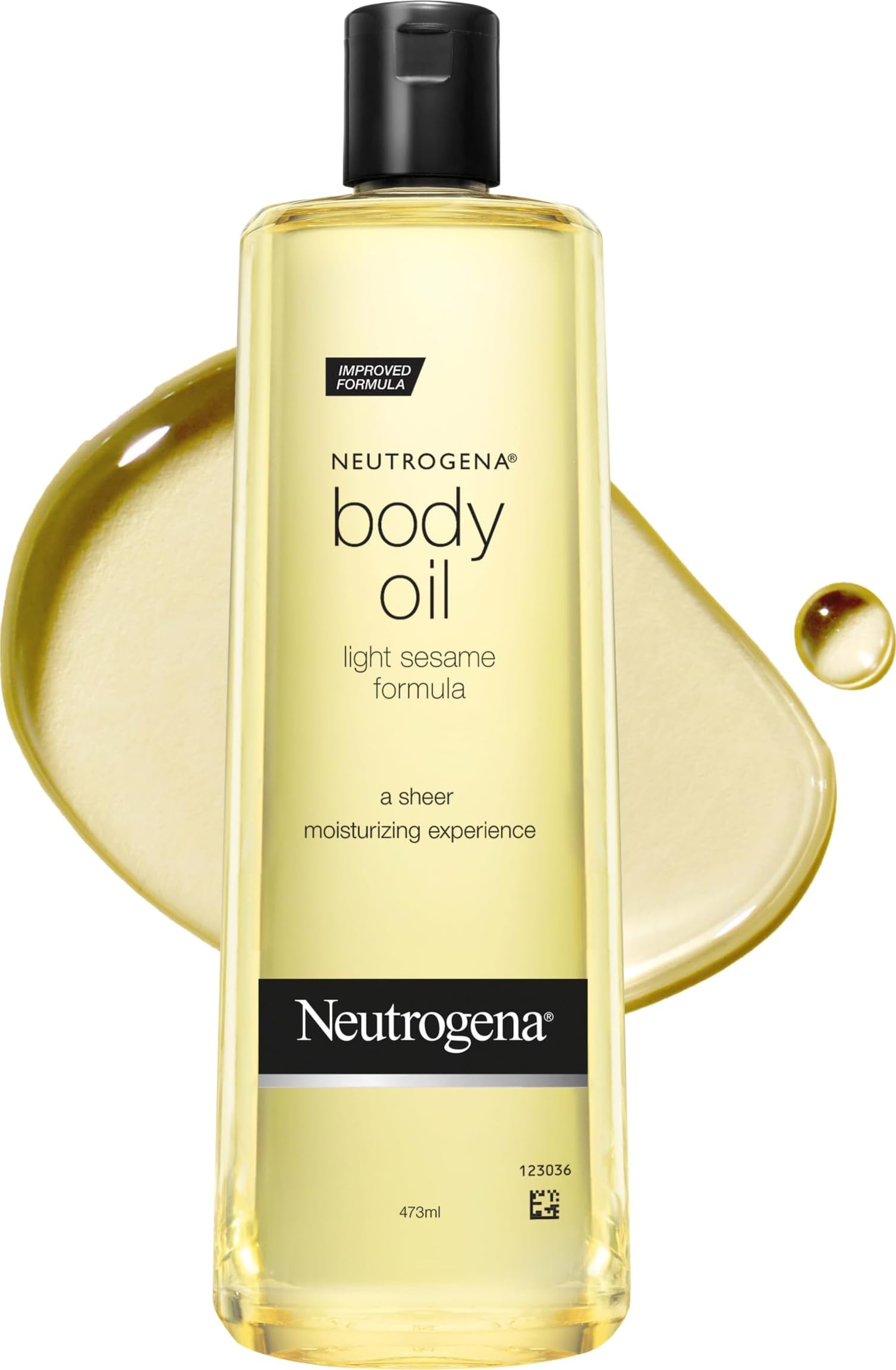 Neutrogena Body Oil Light Sesame Formula, 16 fl. oz