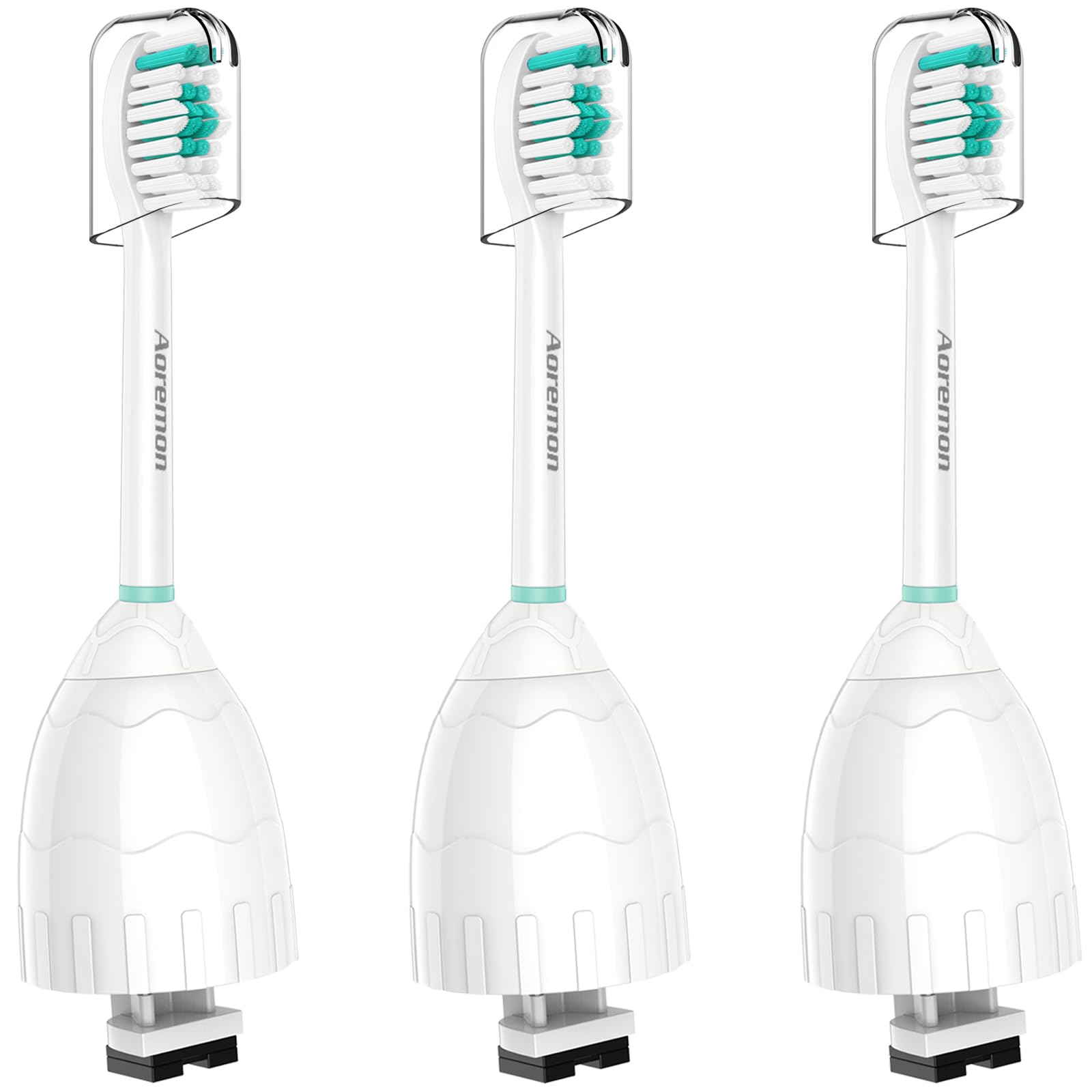 Aoremon replacement toothbrush heads for Philips Sonicare E-Series, 8-pack, compatible electric toothbrush heads.