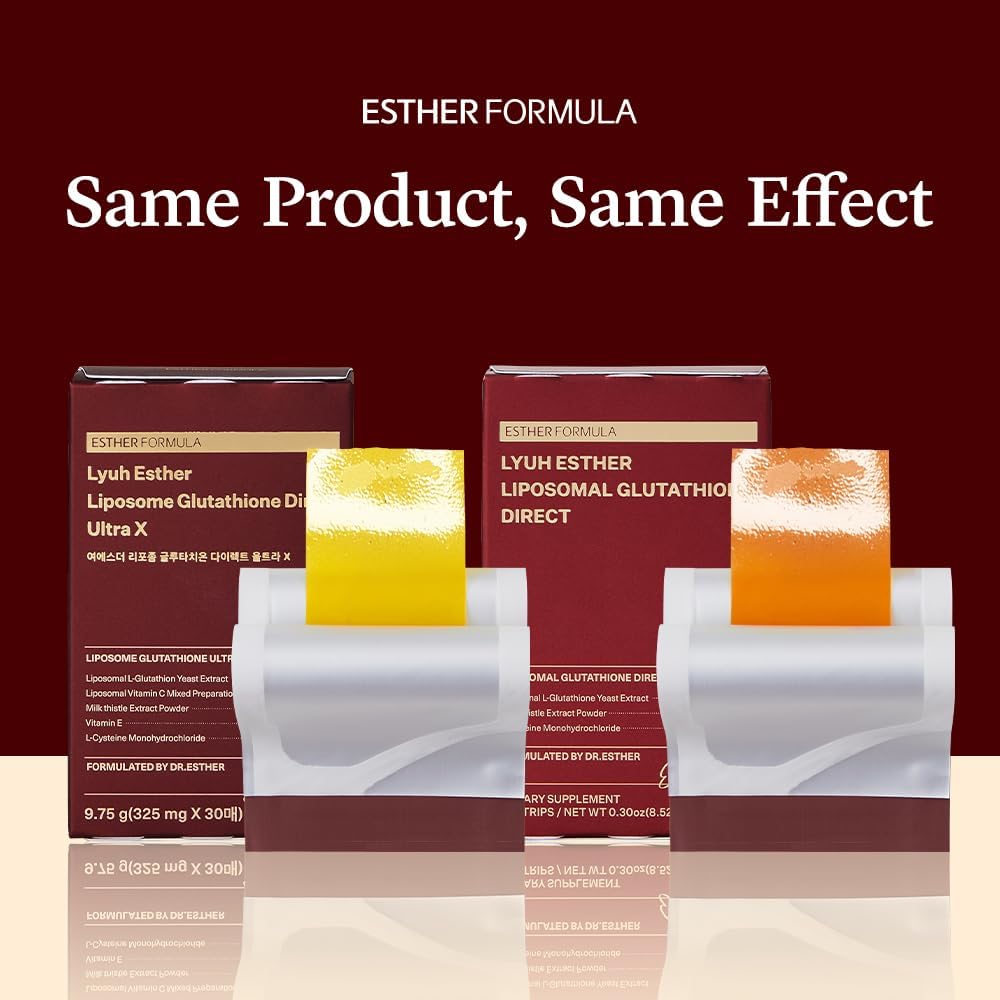 ESTHER FORMULA Liposomal Glutathione Strips - ESTHER FORMULA Official Imagery - 3