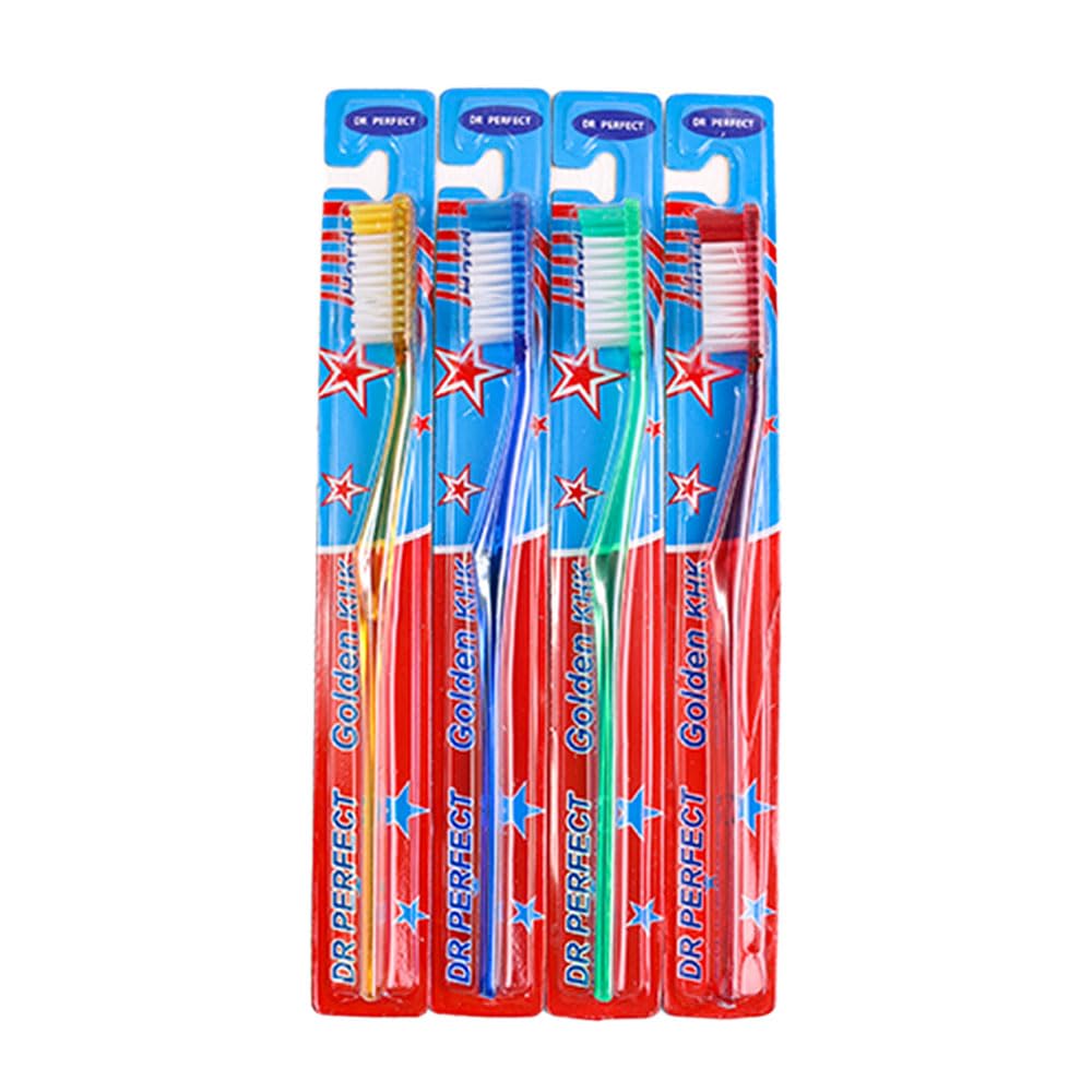 DR PERFECT Adult Smoker’s Toothbrushes Firm Toothbrush Super - Product Imagery