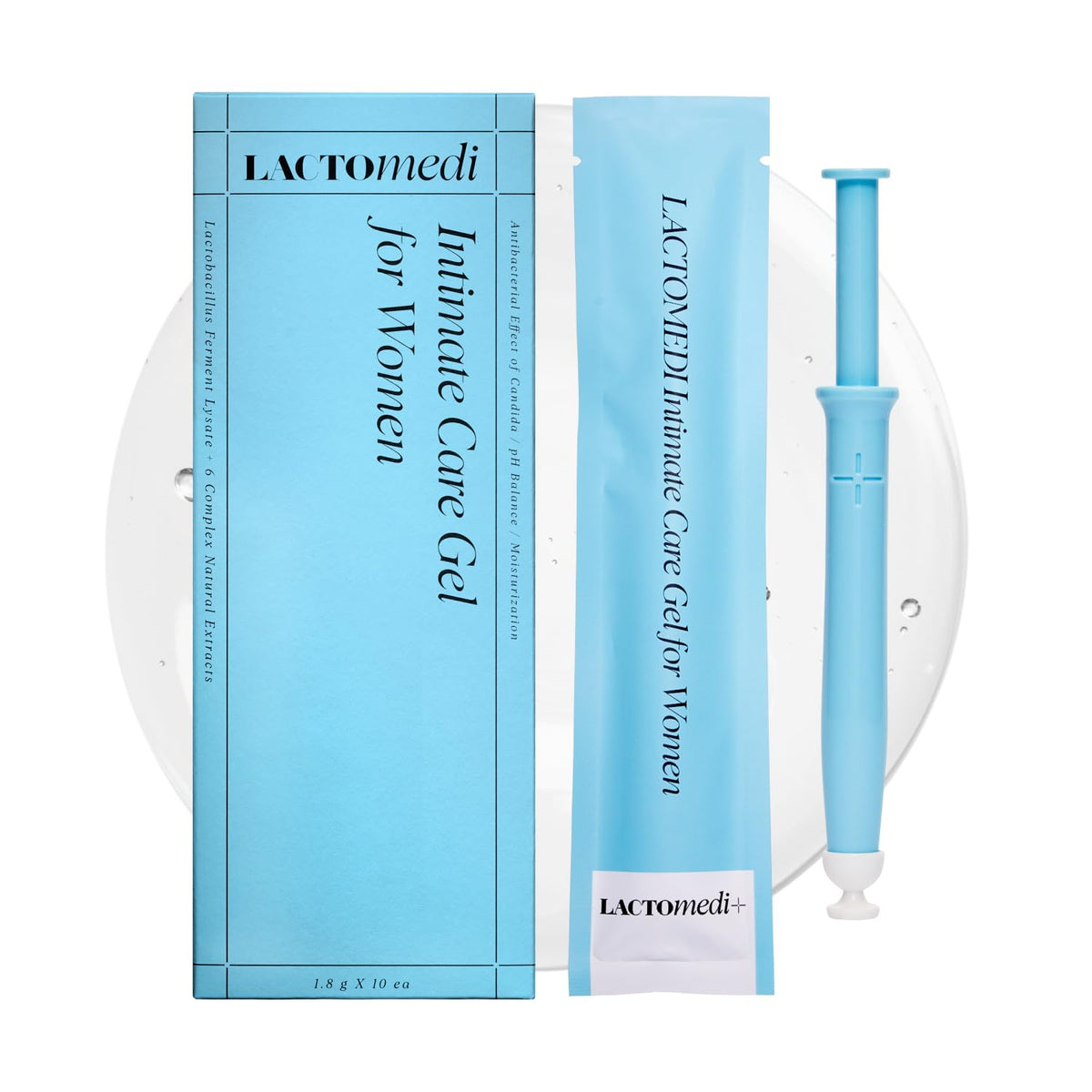 LACTOMEDI Intimate Care Gel | 10-Day Feminine Moisturizing Gel | pH Balance Support | Daily Intimate Freshness Care | In