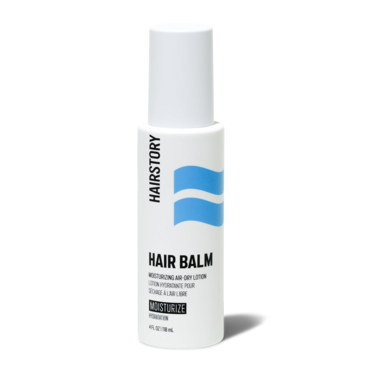 Hairstory Hair Balm Moisturizing Air Dry Lotion 4 oz Bottle – product photo (Creams &amp; Lotions)