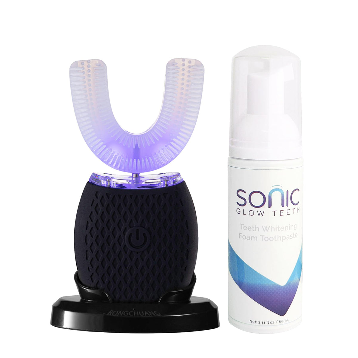 Ultrasonic Toothbrush for Adults Automatic Electric - RONGCHUANG Official Imagery - 1