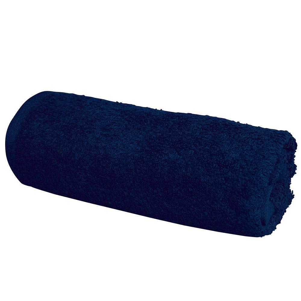 ForPro Professional Collection ForPro Premium Bleach Tough Salon Towels, 24ct, Navy Blue, 27" L x 16" W – full v