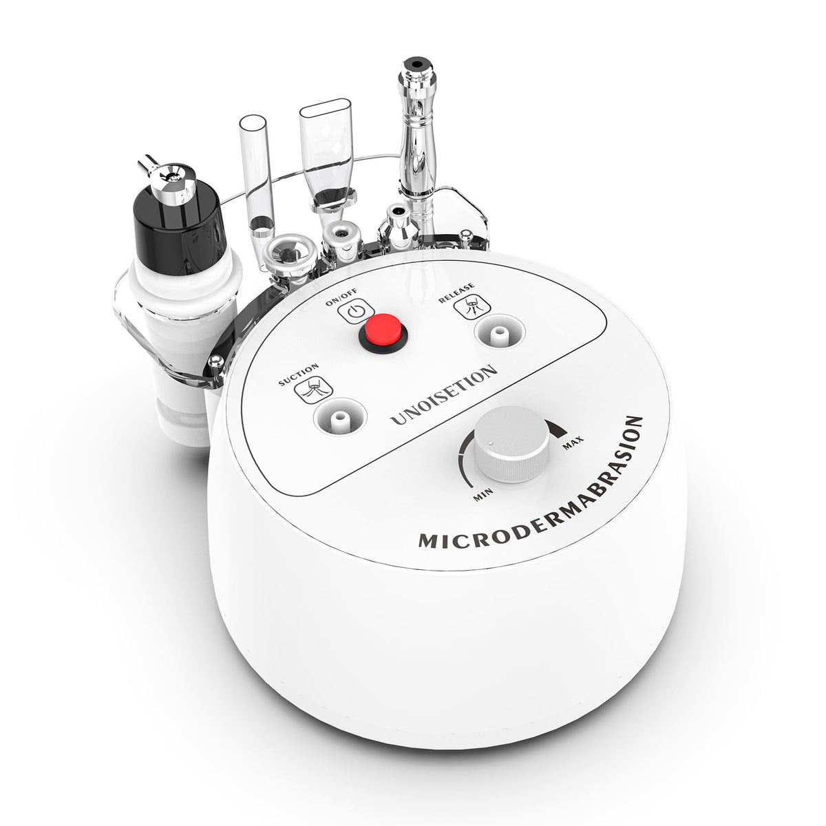 UNOISETION Beginner-Friendly 3-in-1 Diamond Microdermabrasion Machine, Gentle Low Noise At-Home Facial Care Device – pro