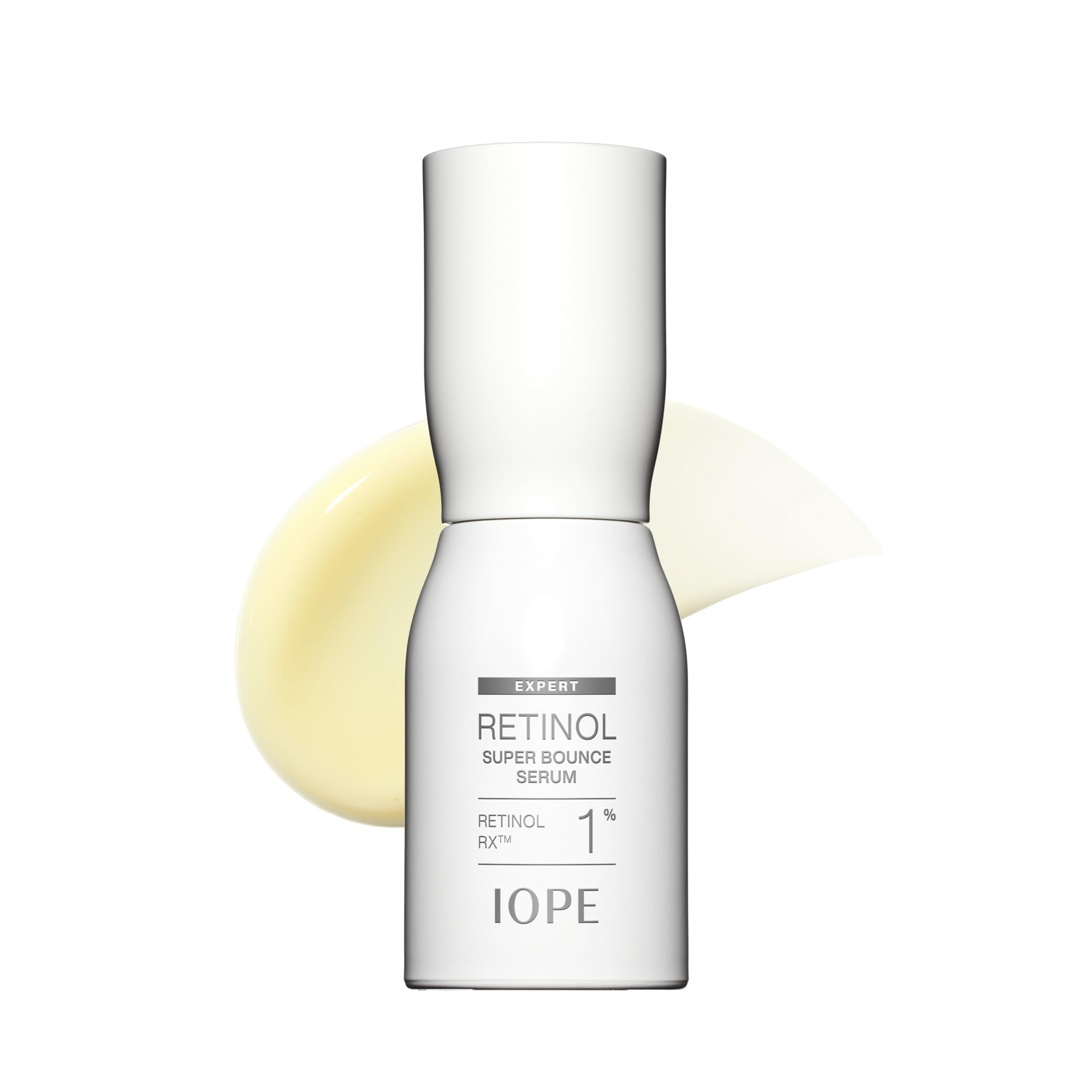 IOPE Expert Retinol RX 1% Super Bounce Serum - Gentle Anti-Aging - Product Imagery