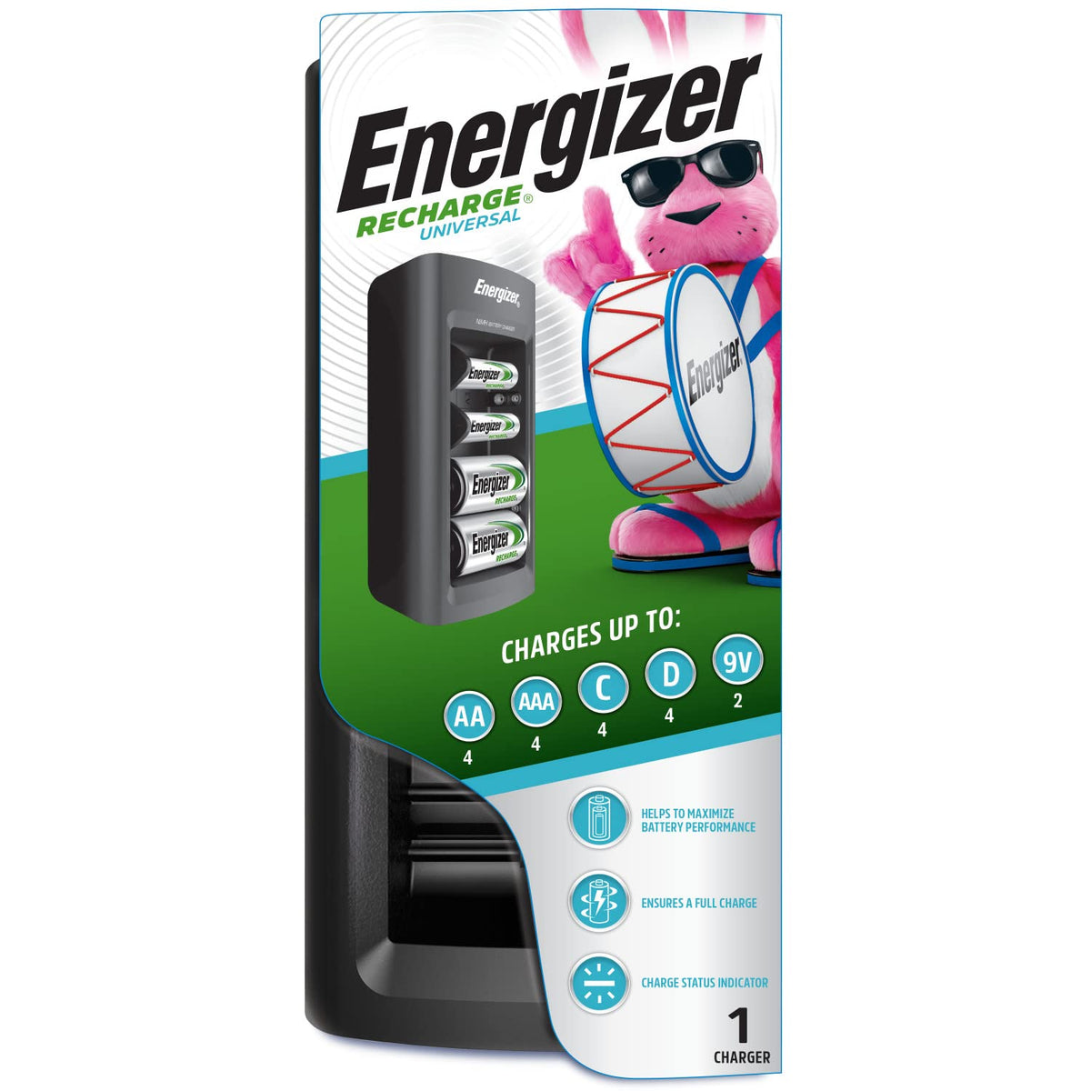 Energizer Recharge Universal Charger for NiMH Rechargeable - Energizer Official Imagery - 2