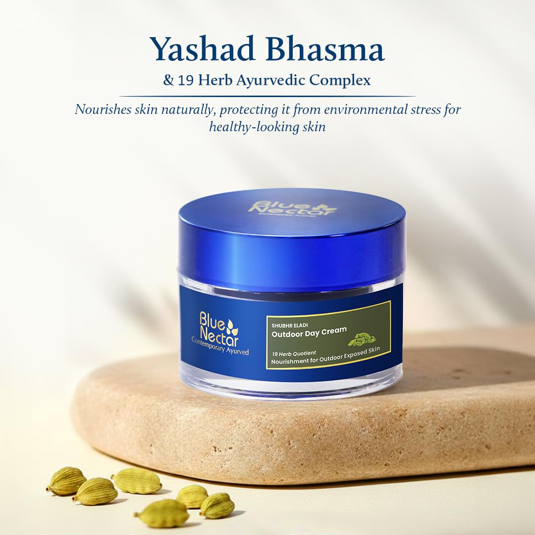 Blue Nectar Eladi Outdoor Face Cream for Women | Ayurveda Face Moisturizer – product photo (Face Moisturizers)