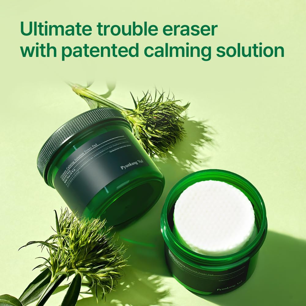 Pyunkang Yul Ultimate Calming Toner Pad Cica Tea Tree 70ct