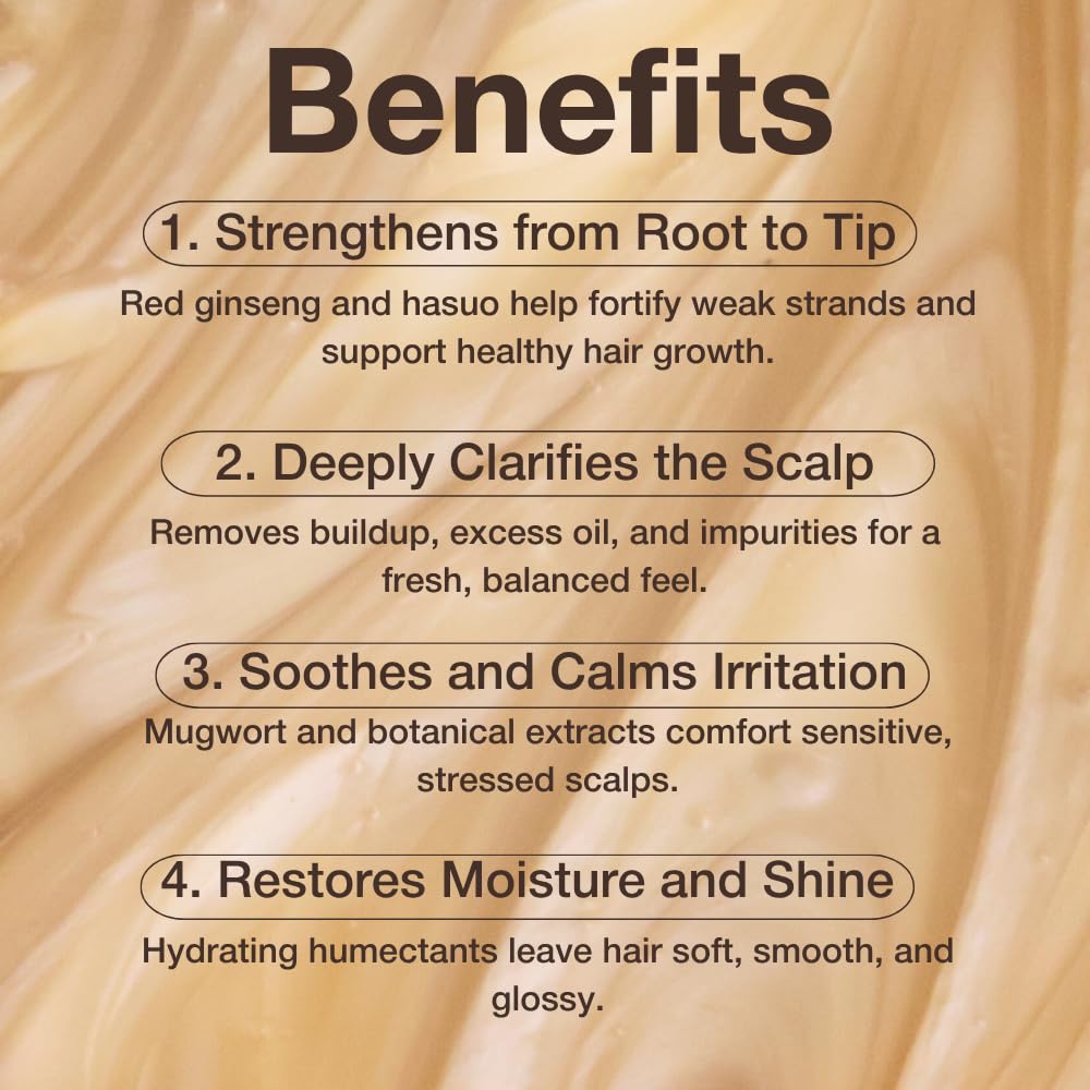 Naisture Red Ginseng 3X Golden Shampoo 730ml bottle, a topical hair regrowth treatment with red ginseng for healthy hair.