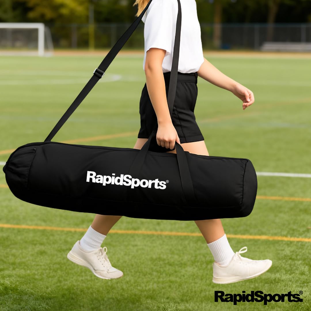 Fitness Health - Speed & Agility Athlete Training Set, Speed Chute, Hurdles, Agility Ladder and Sports Cones, Metal Pegs