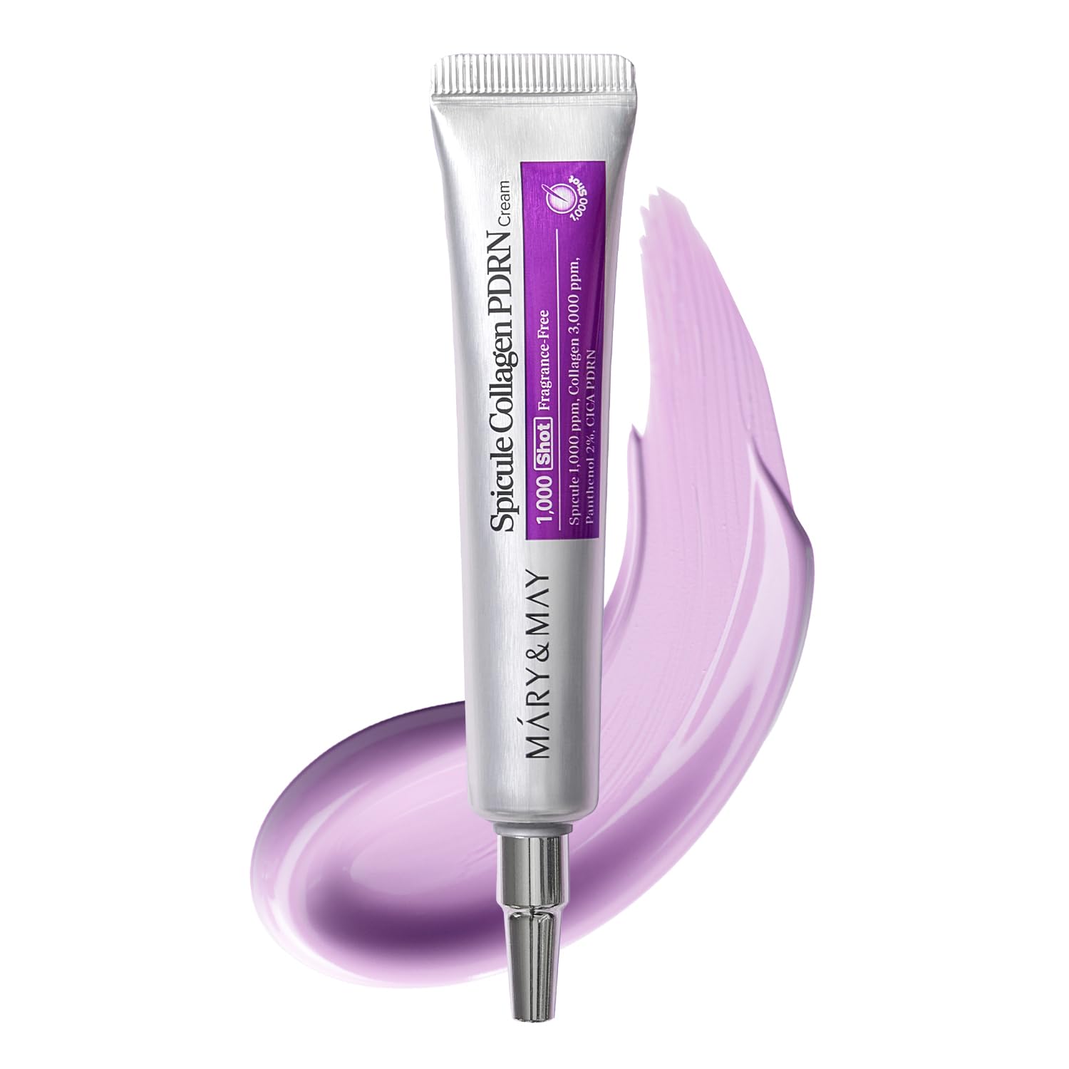 Mary&May Spicule Collagen PDRN Cream, Korean Plumping Night - Product Imagery