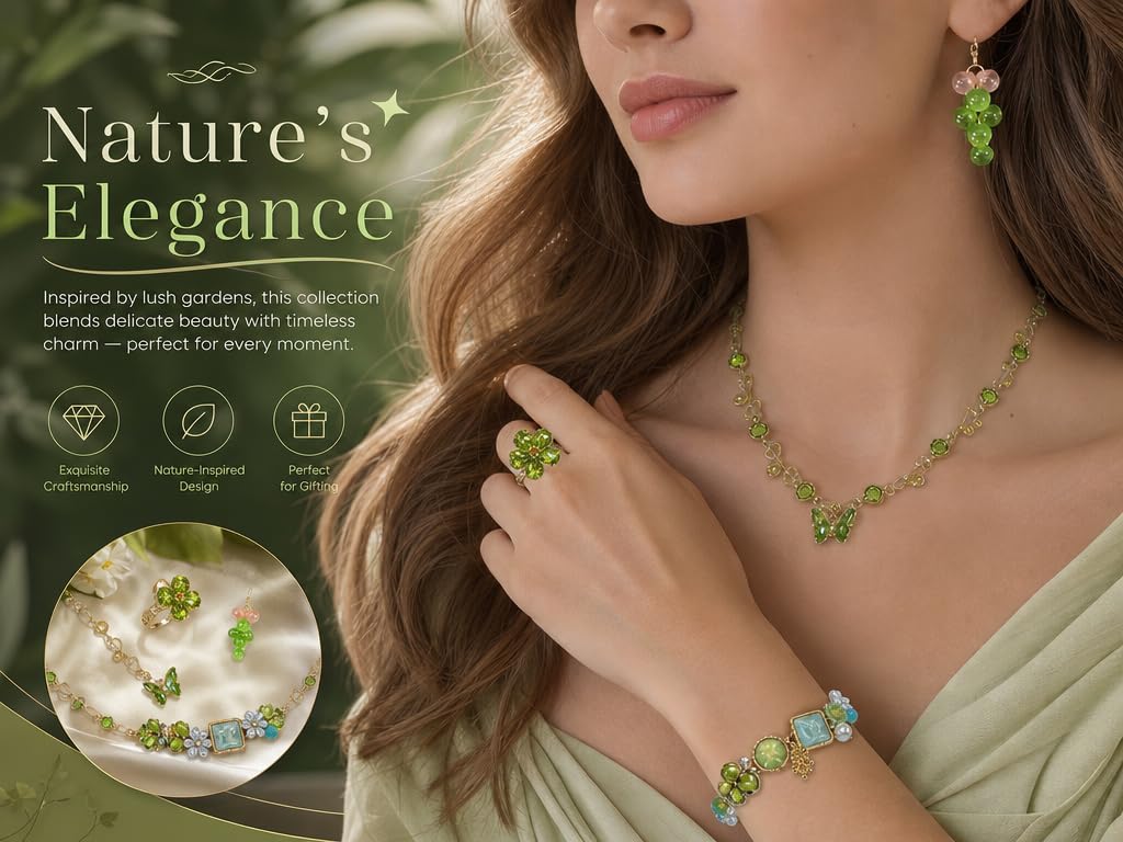 TNRASRTEA – Jewelry Sets on display