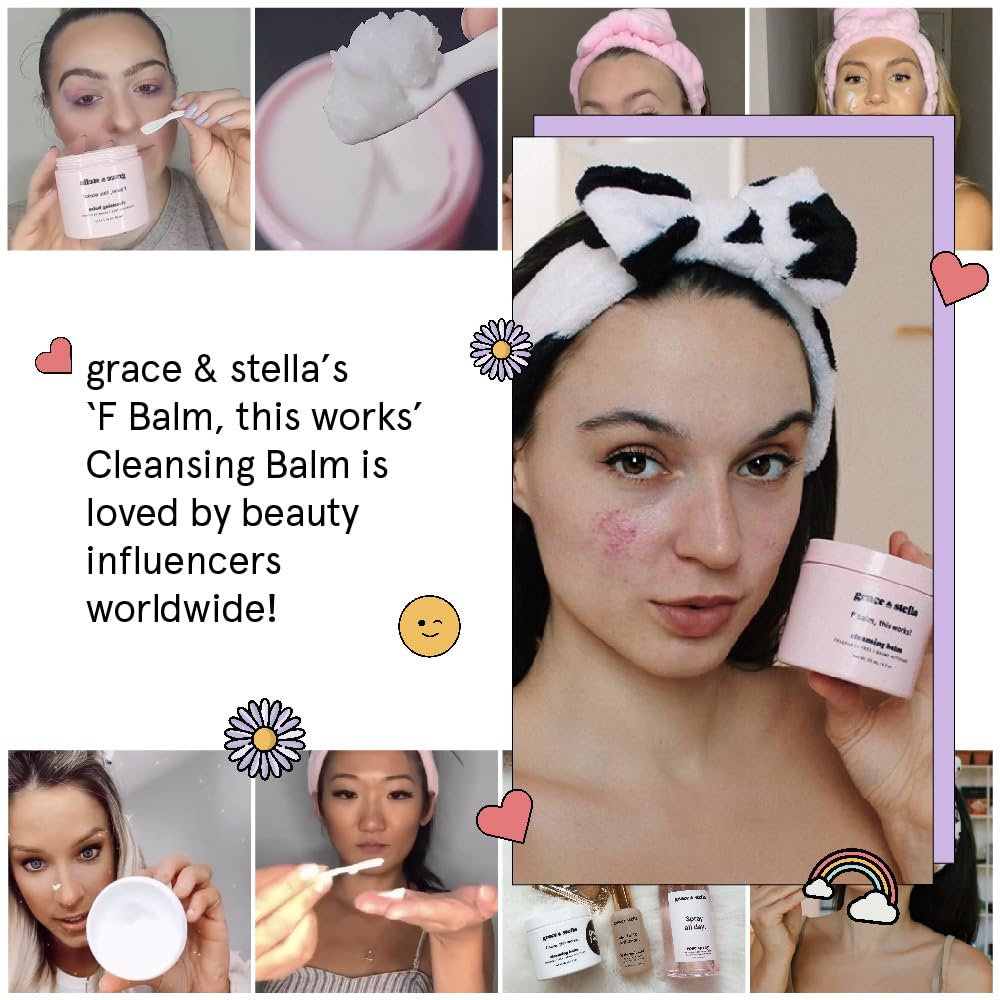 grace & stella Cleansing Balm - Oil-Based Makeup Remover 164g / 5.8oz – full view