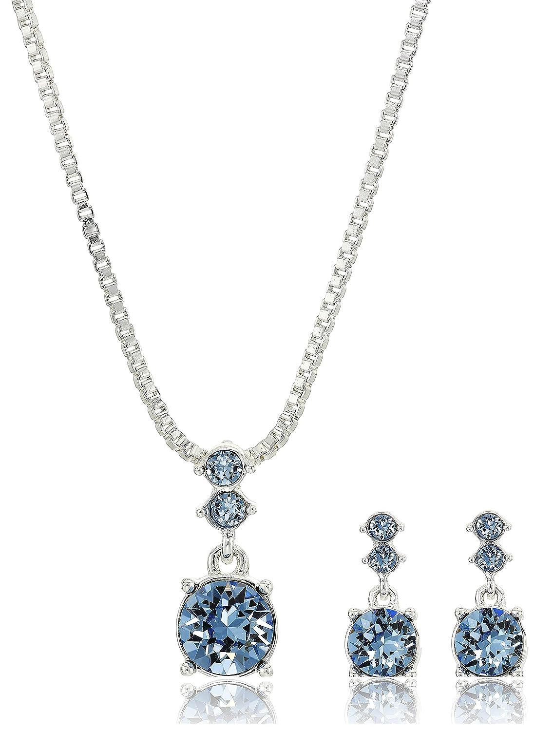 Nine West Women's Necklace and Earring Jewelry Set, Coordinated Fashion Accessories for Everyday, Office, and Evening We