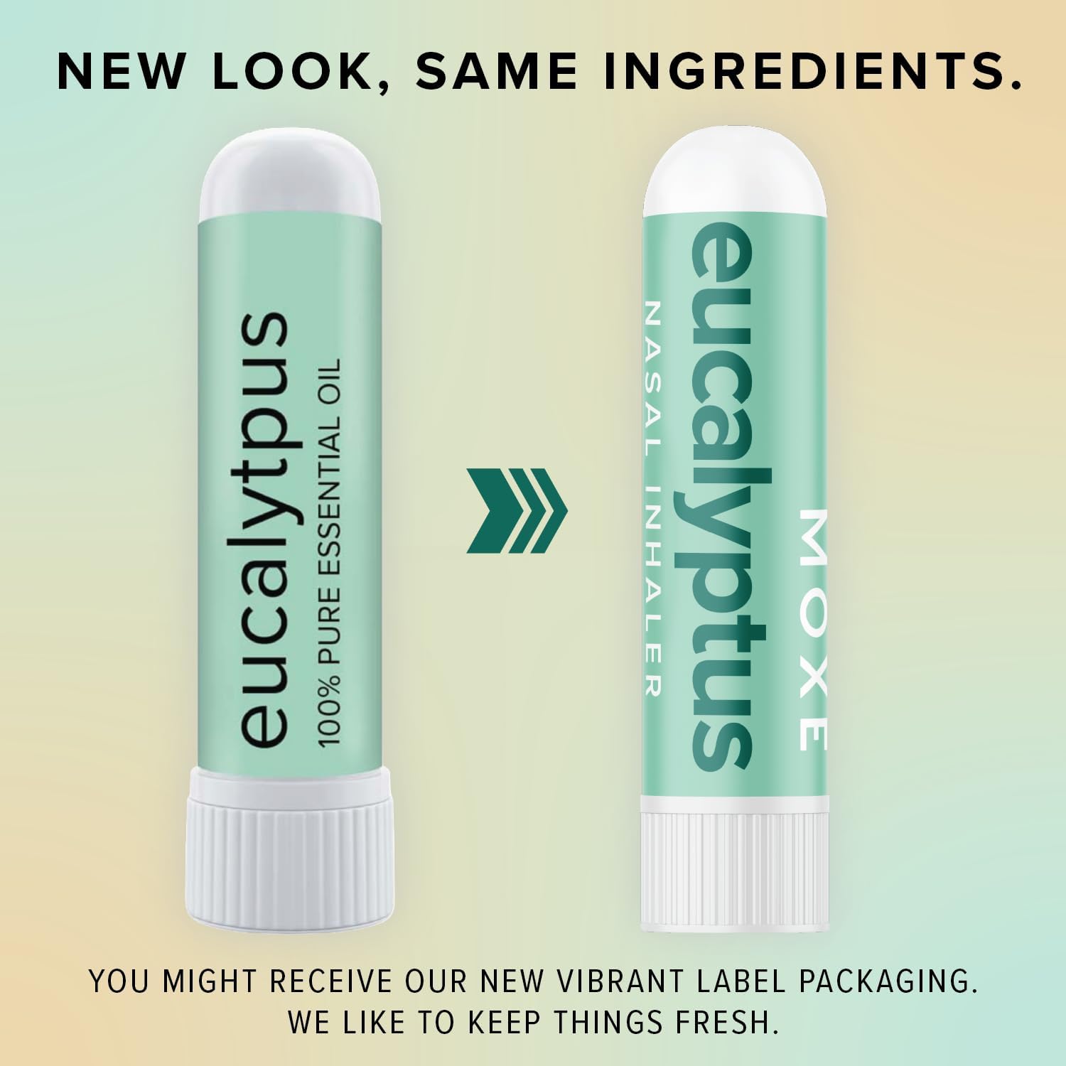 MOXĒ Eucalyptus Nasal Inhaler 3-Pack | Sinus Relief