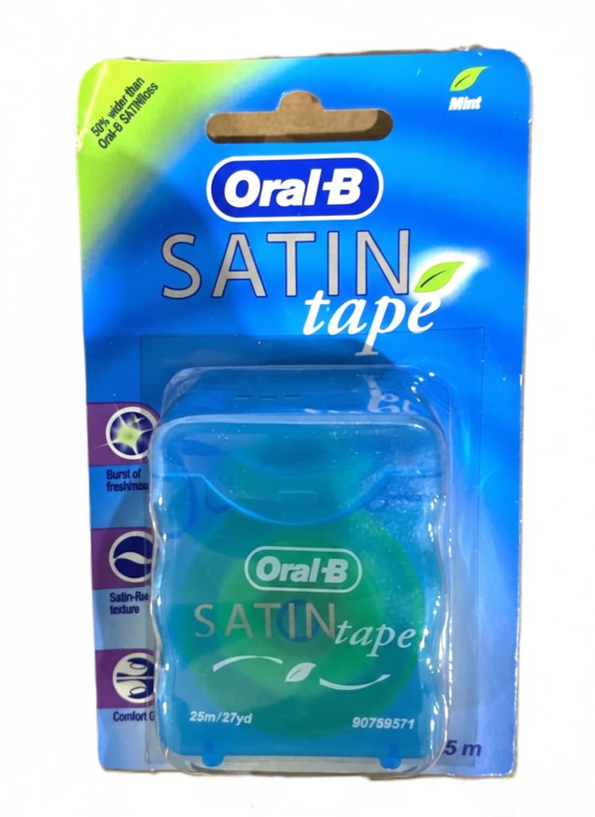 Oral B Satin Tape Mint 25M 12 s 1 Count - Oral-B Official Imagery - 1