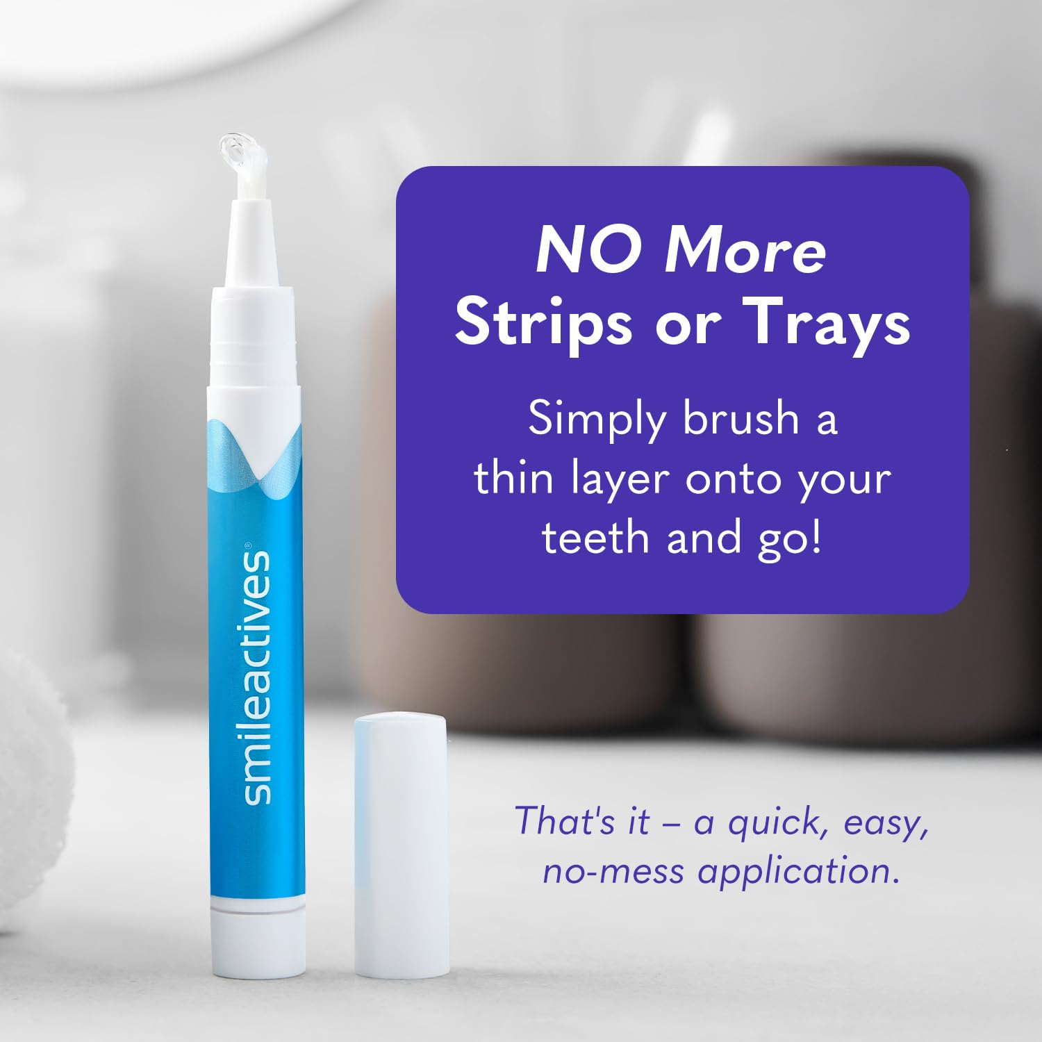 Smileactives Teeth Whitening Gel Kit – 6 Shades Whiter