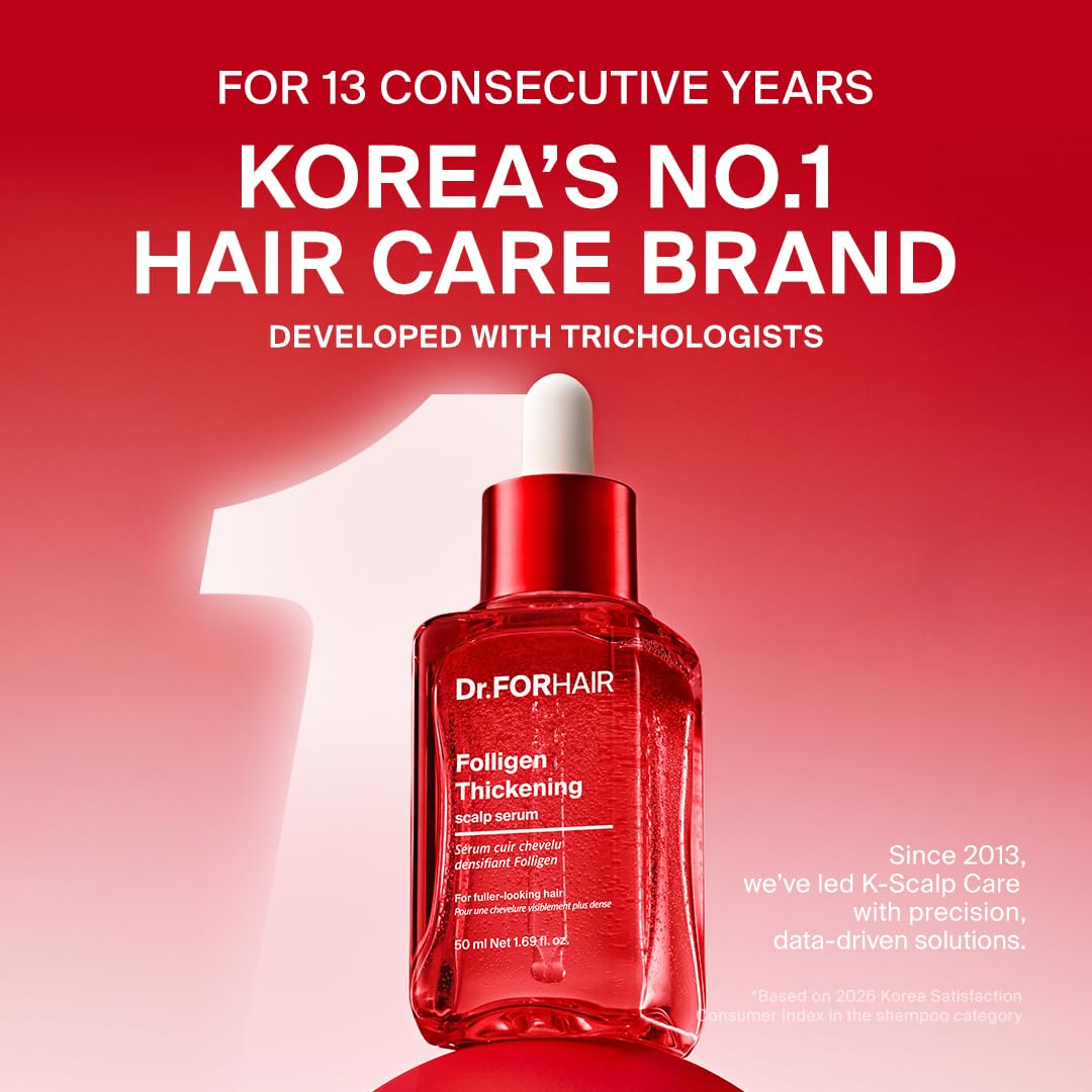 Dr.FORHAIR Folligen Thickening Scalp Serum 1.7 fl oz – close-up detail