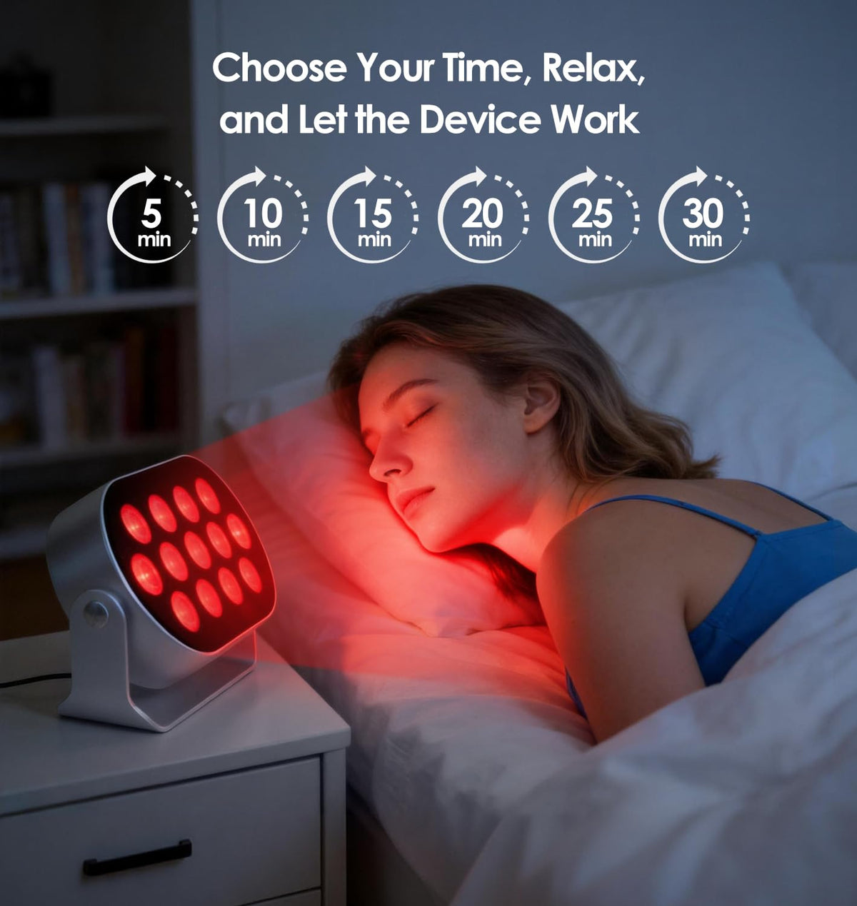 Mini Handheld Portable red Light Therapy Device - DONGRI Official Imagery - 6